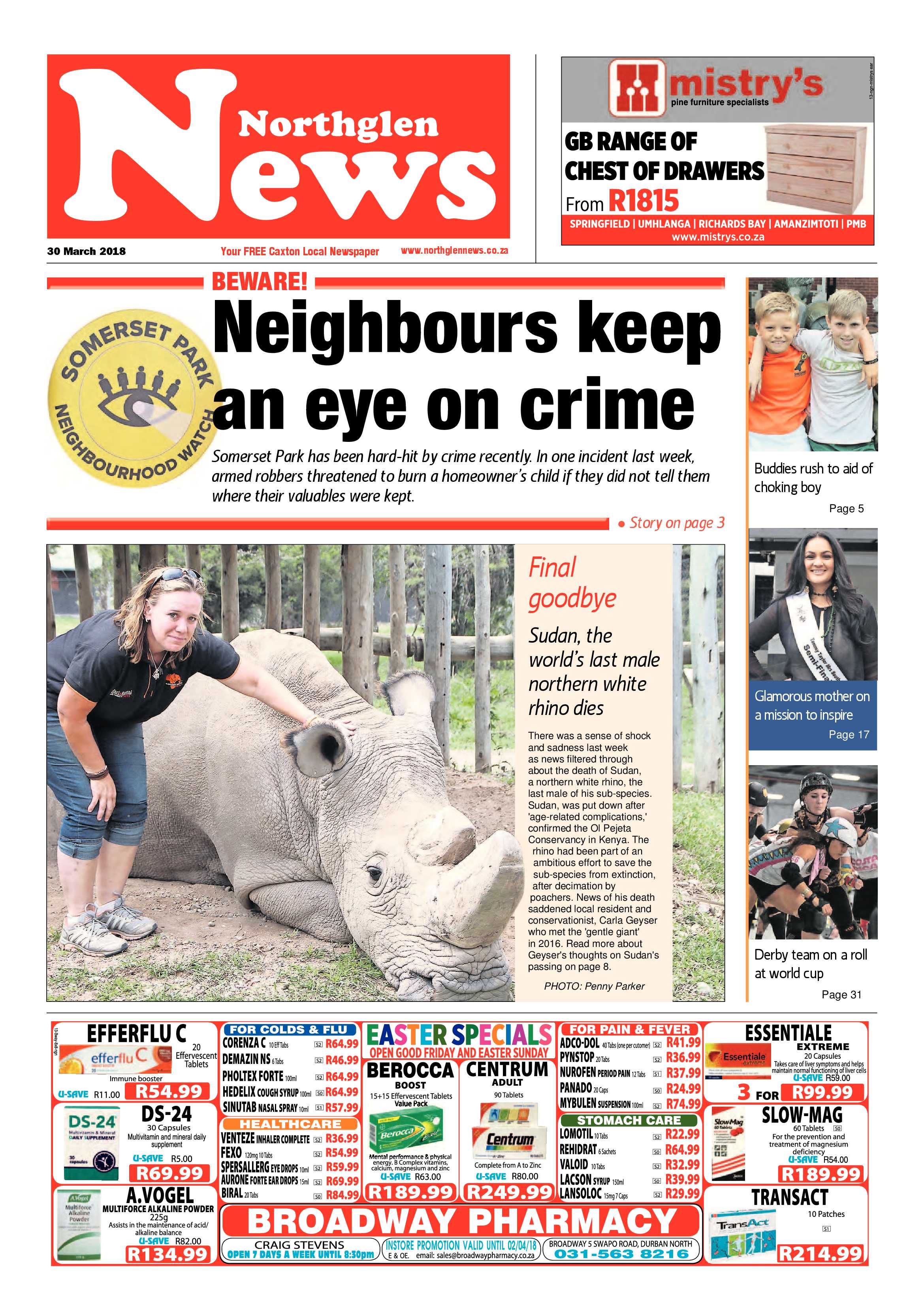 Northglen News 13 April 2018 page 2