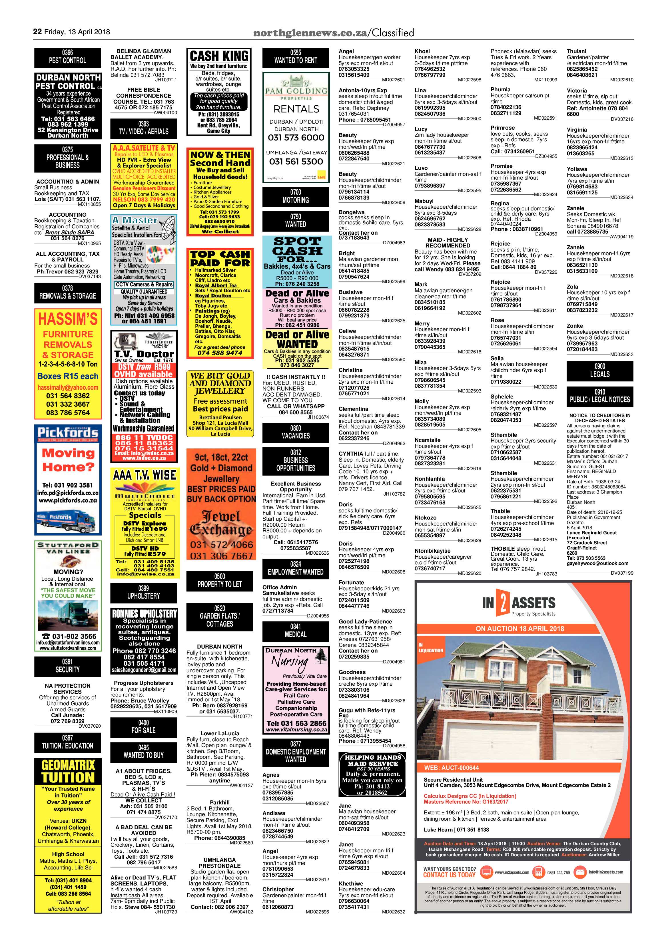 Northglen News 13 April 2018 page 23