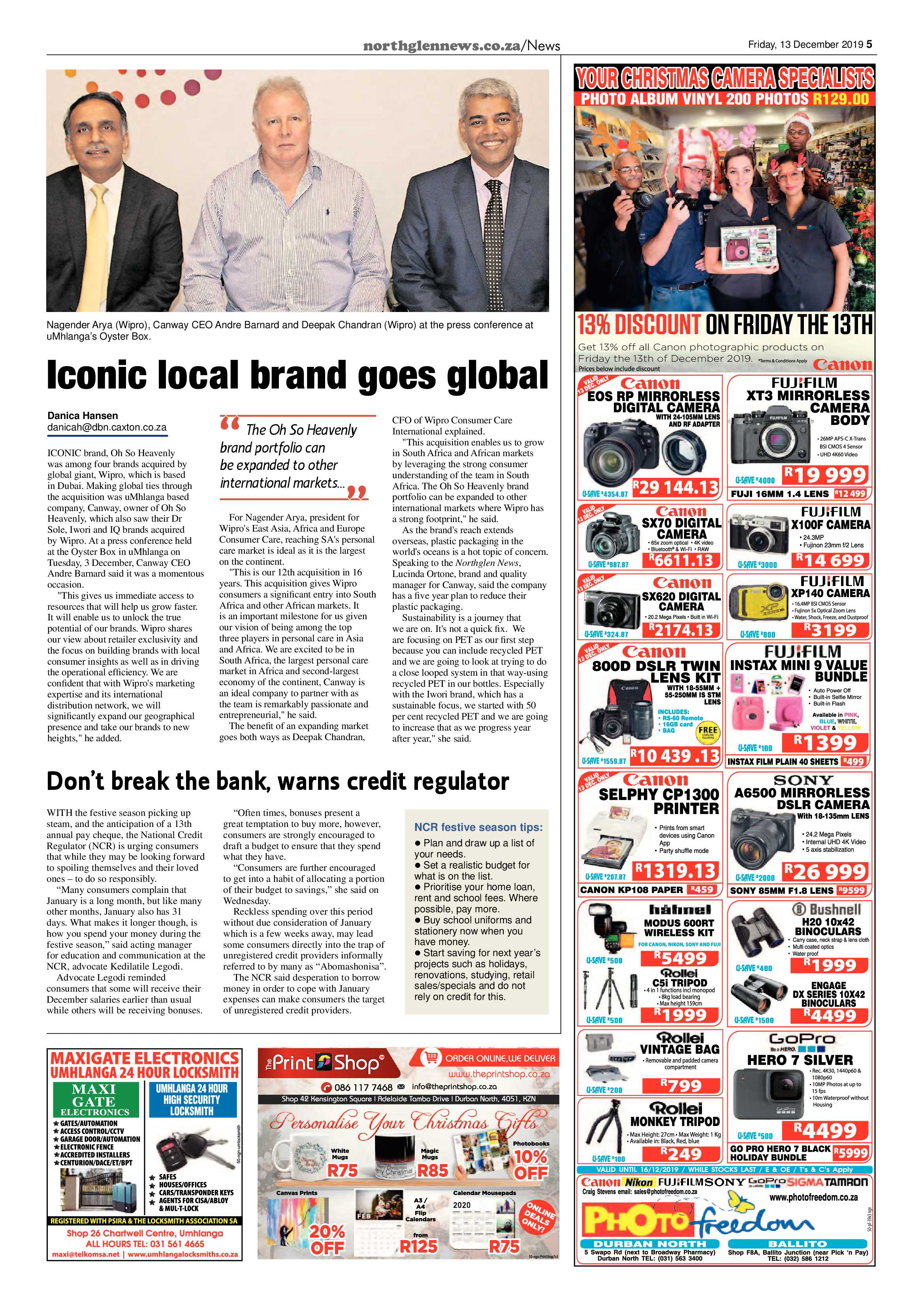 Northglen News 13 December 2019 page 5