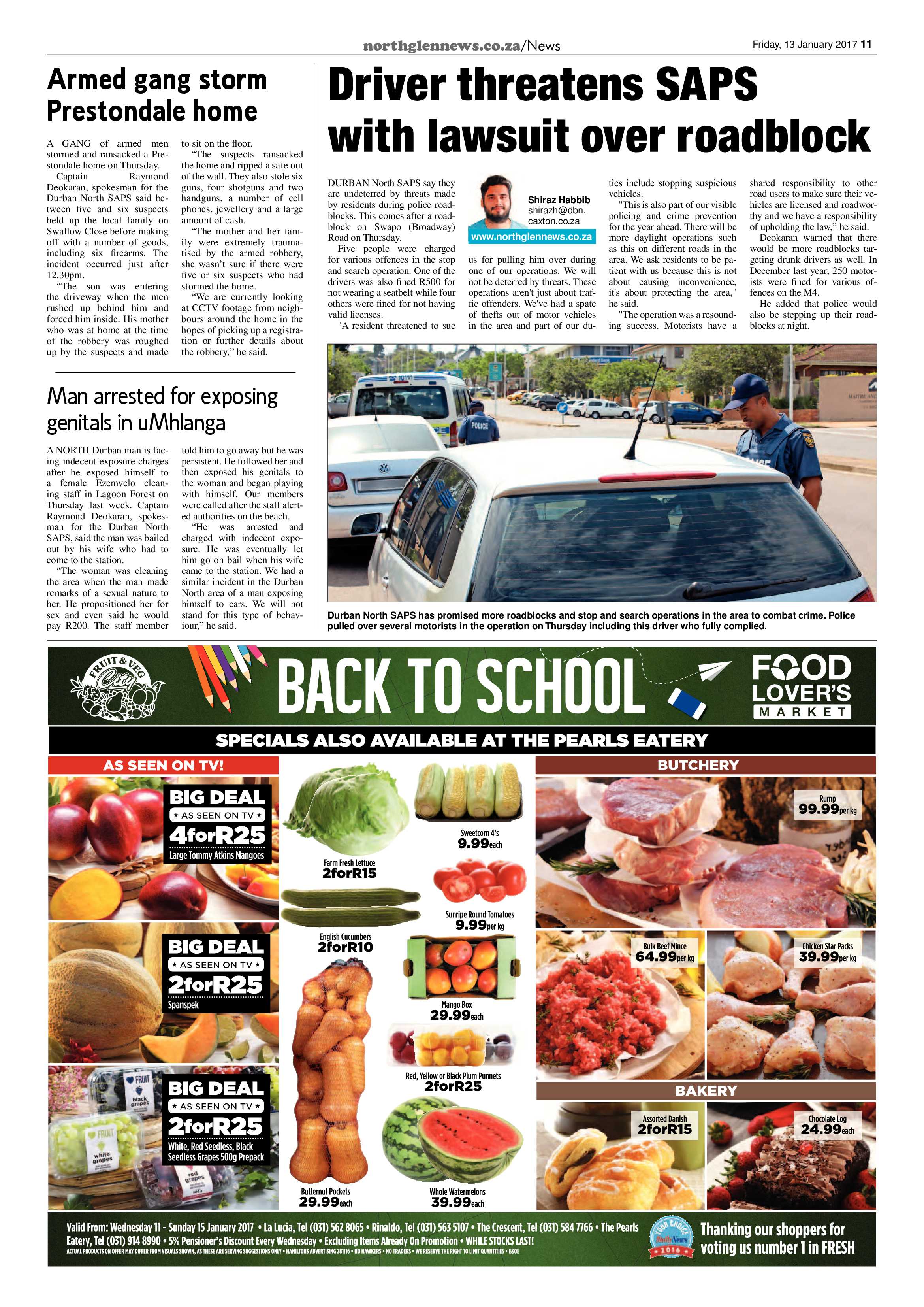 Northglen News 13 January 2017 page 11