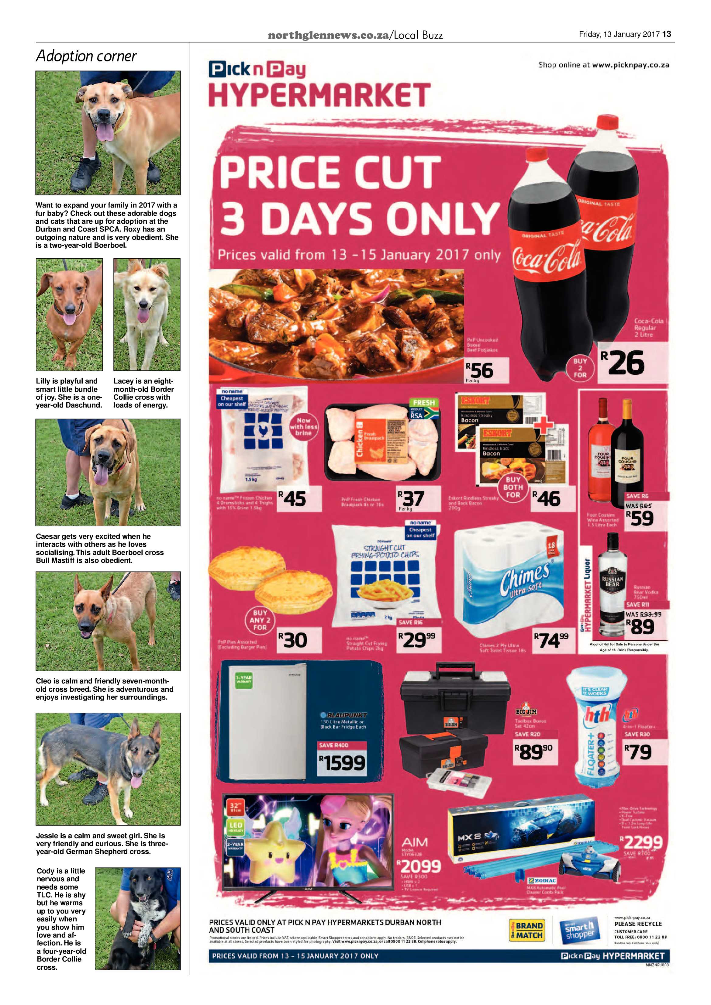 Northglen News 13 January 2017 page 13