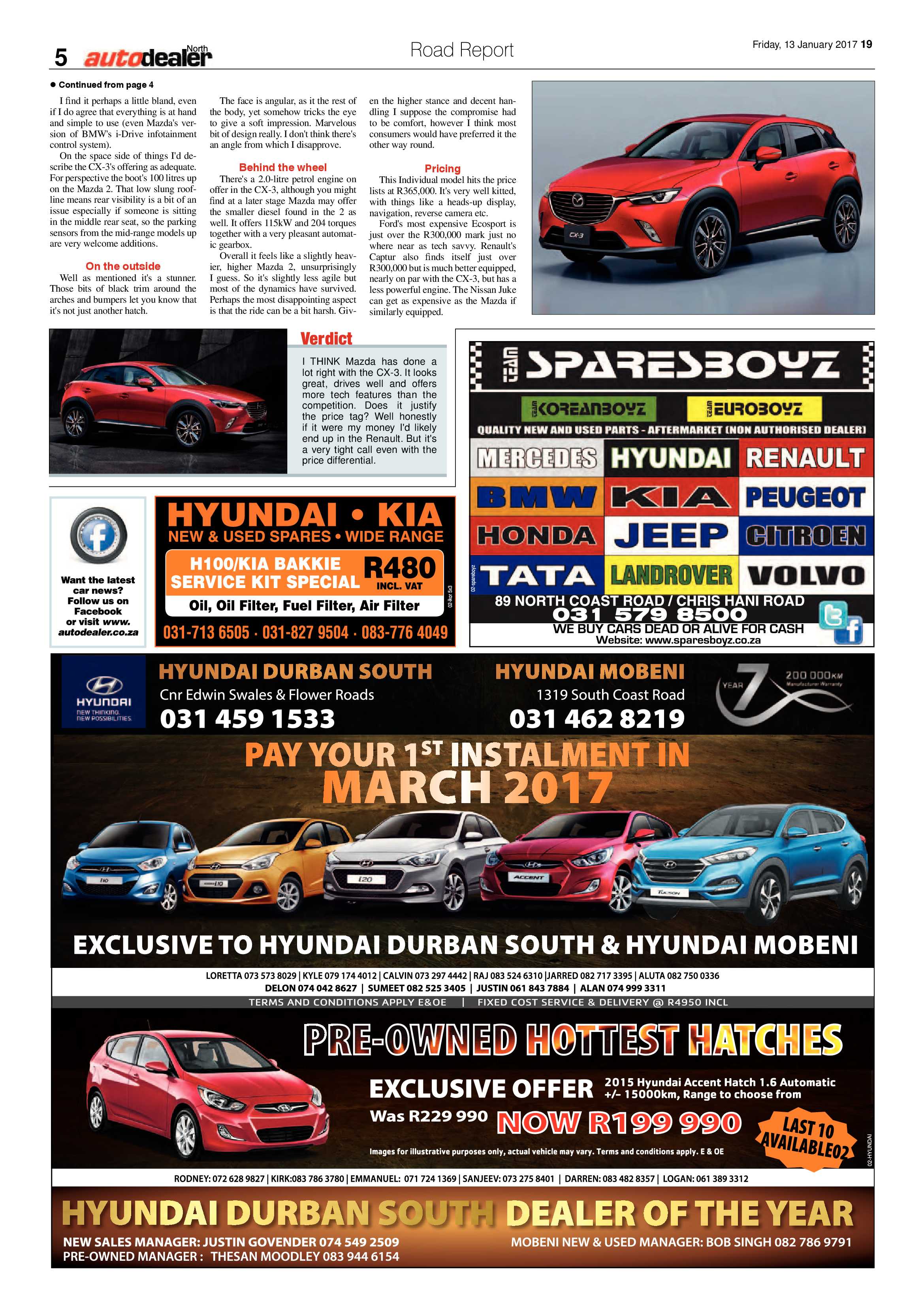Northglen News 13 January 2017 page 19