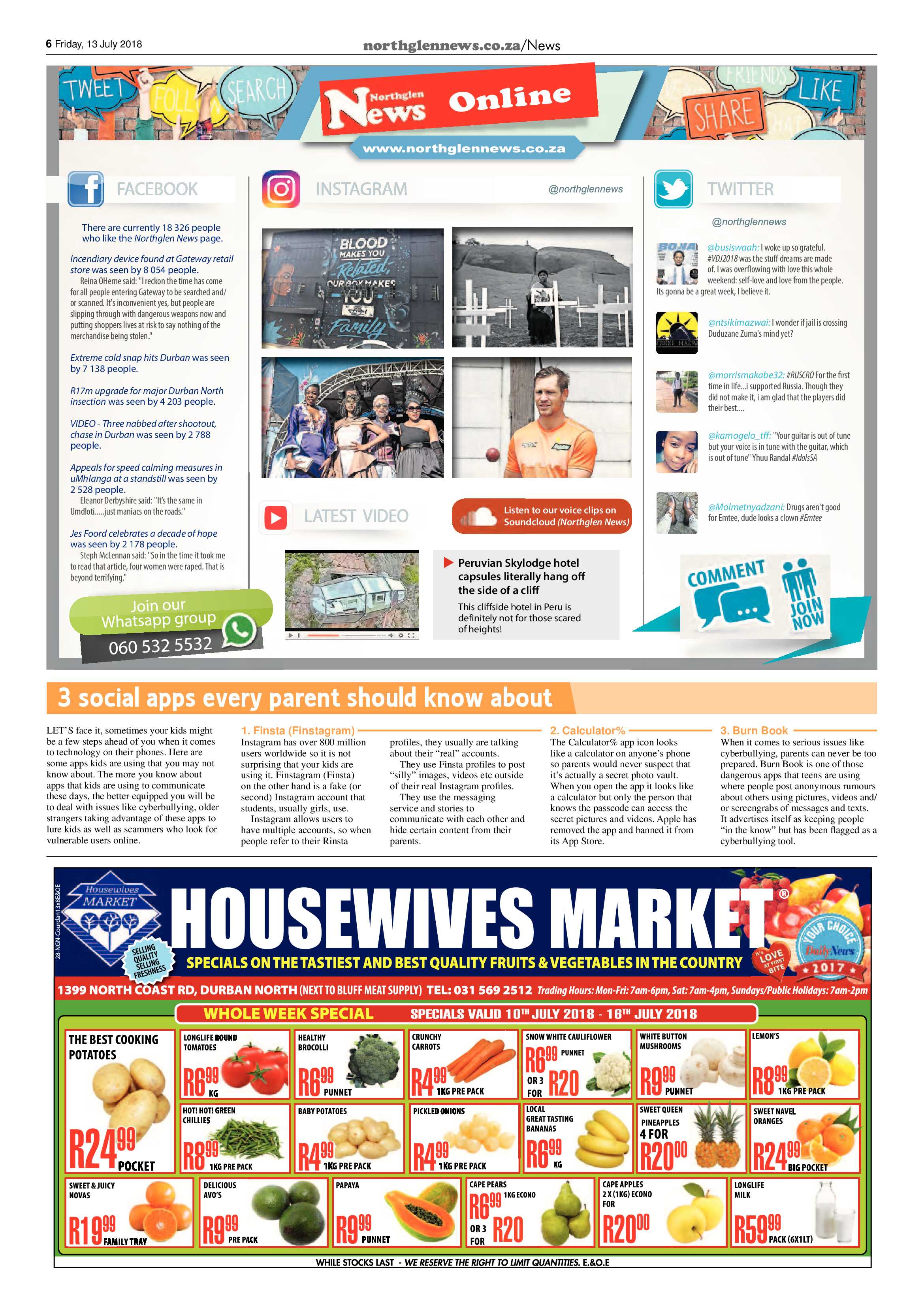 Northglen News 13 July 2018 page 6