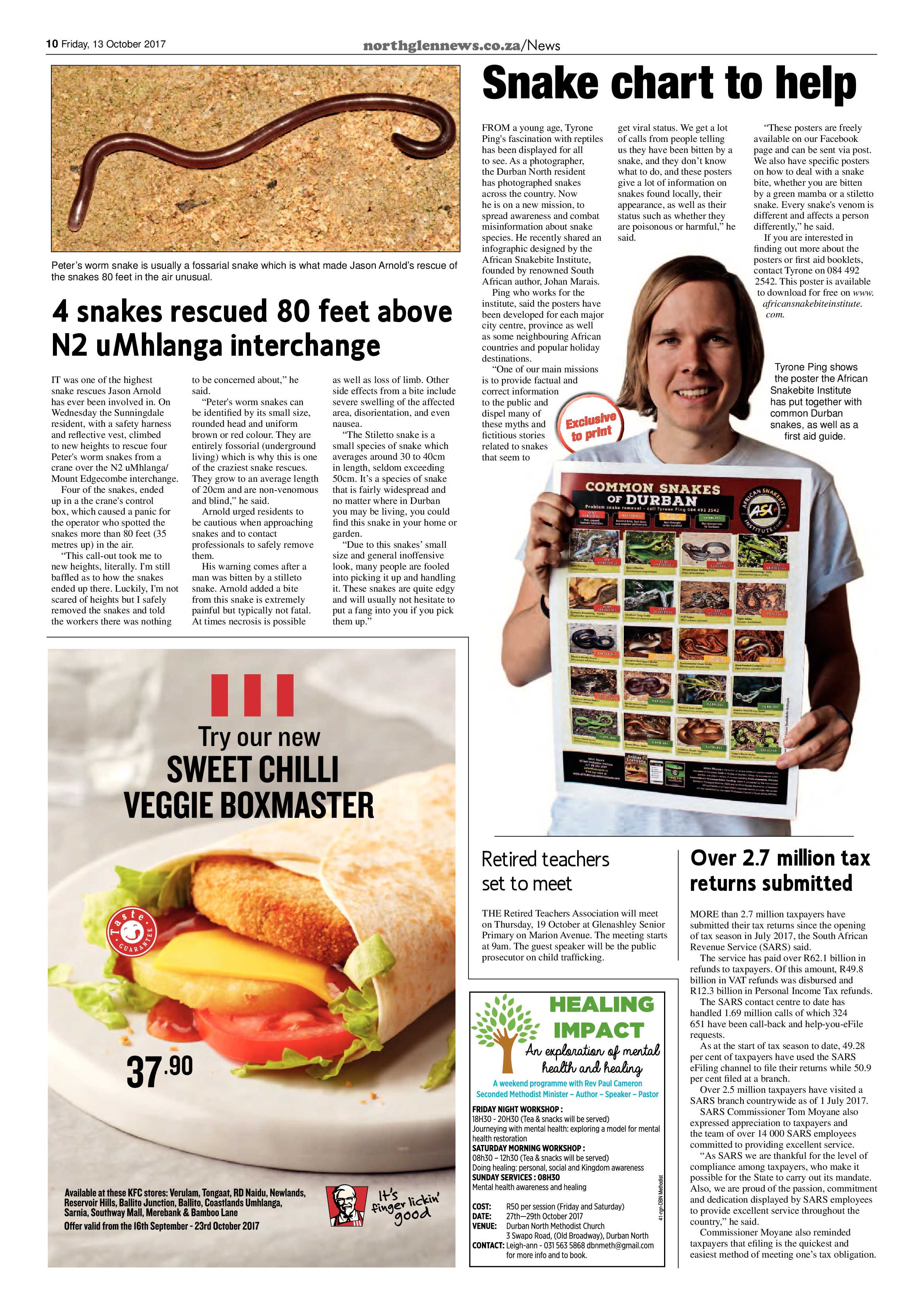 Northglen News 13 October 2017 page 10