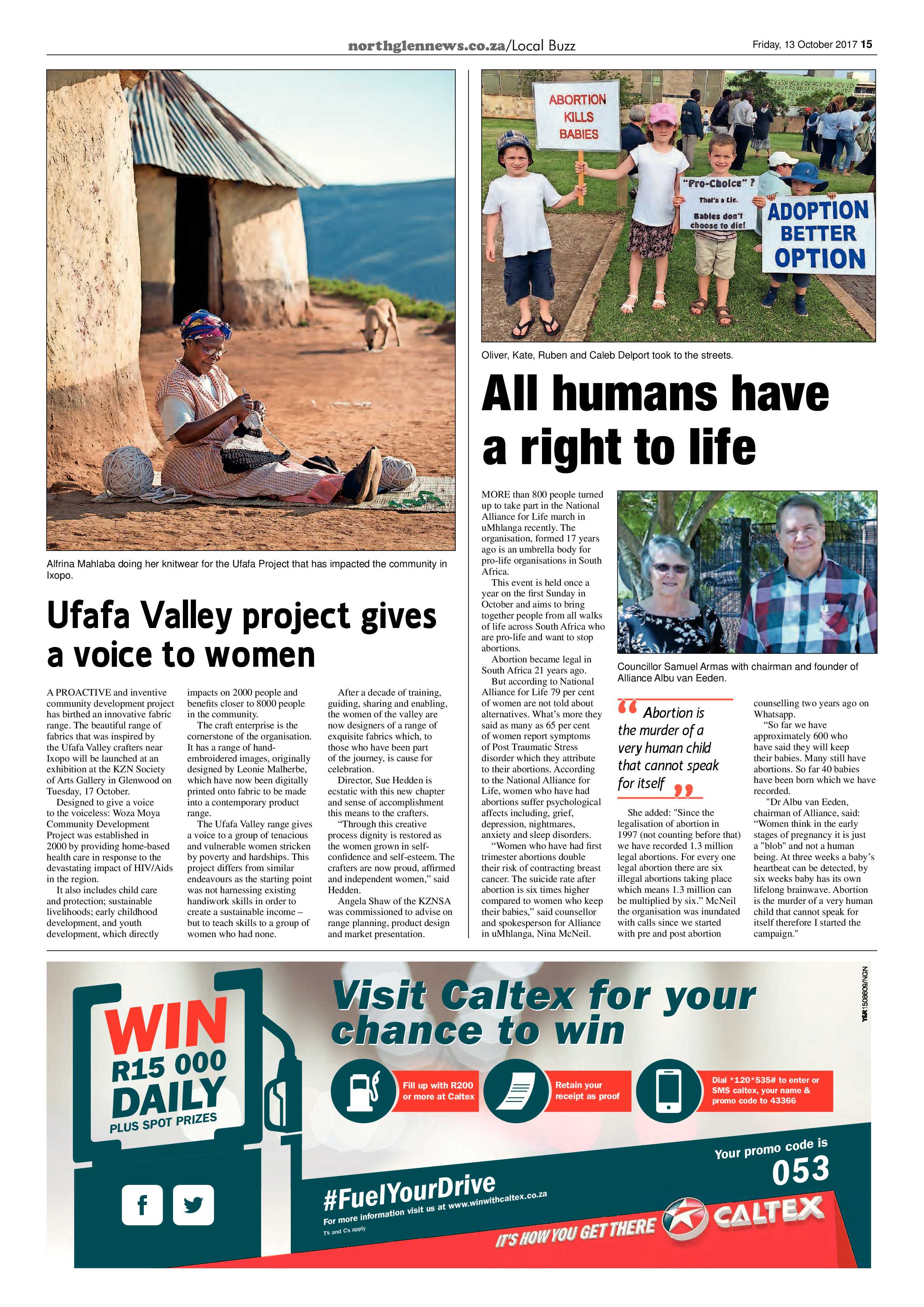 Northglen News 13 October 2017 page 15