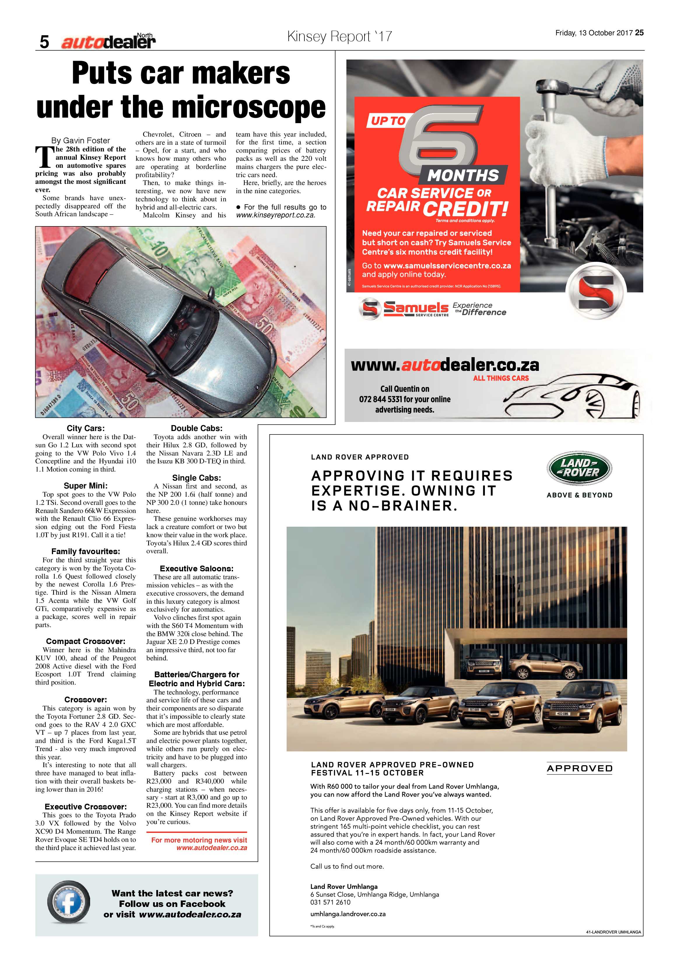 Northglen News 13 October 2017 page 25