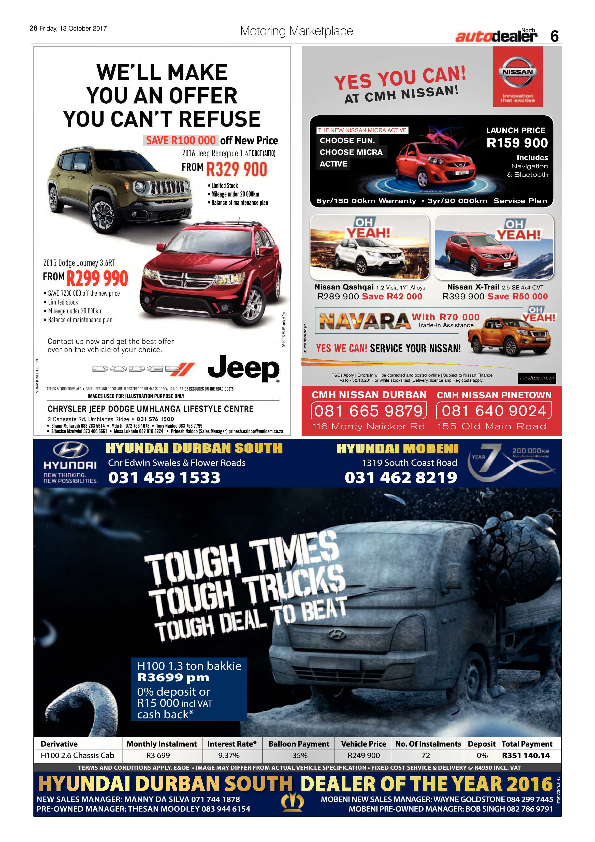 Northglen News 13 October 2017 page 26