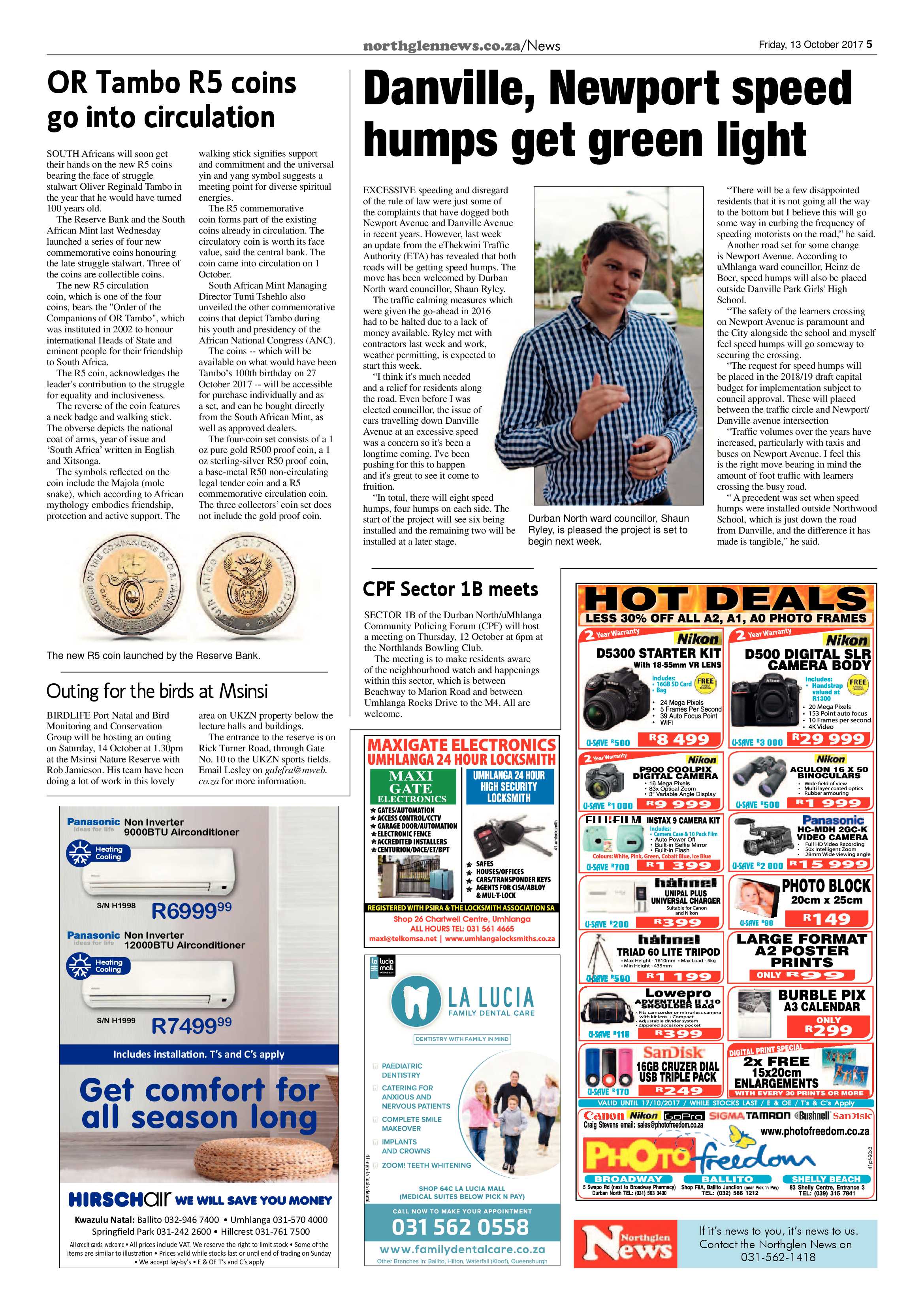 Northglen News 13 October 2017 page 5