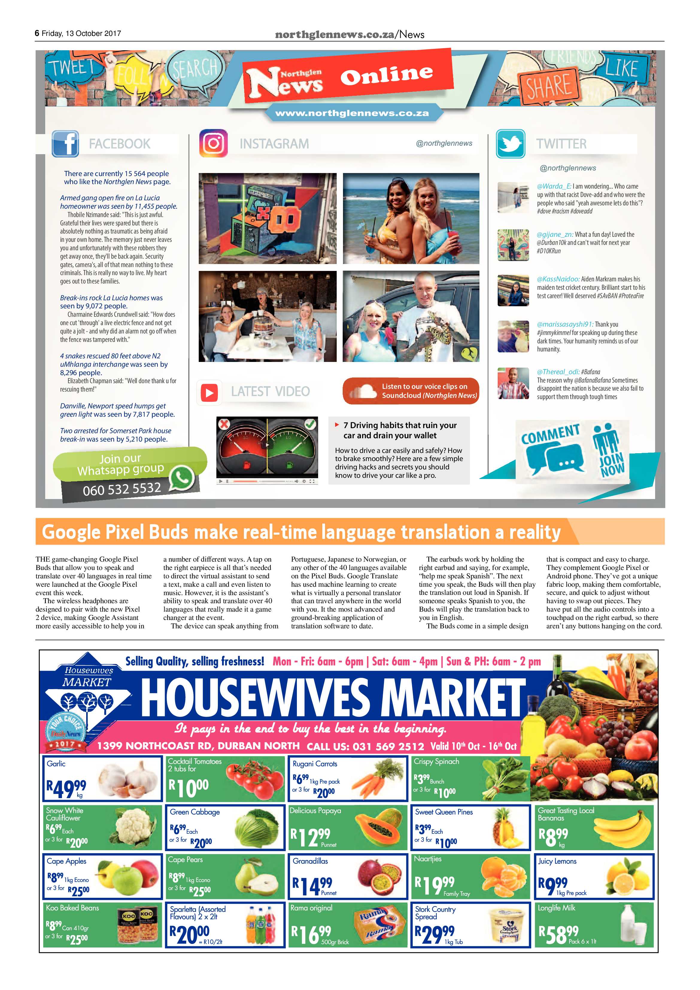 Northglen News 13 October 2017 page 6