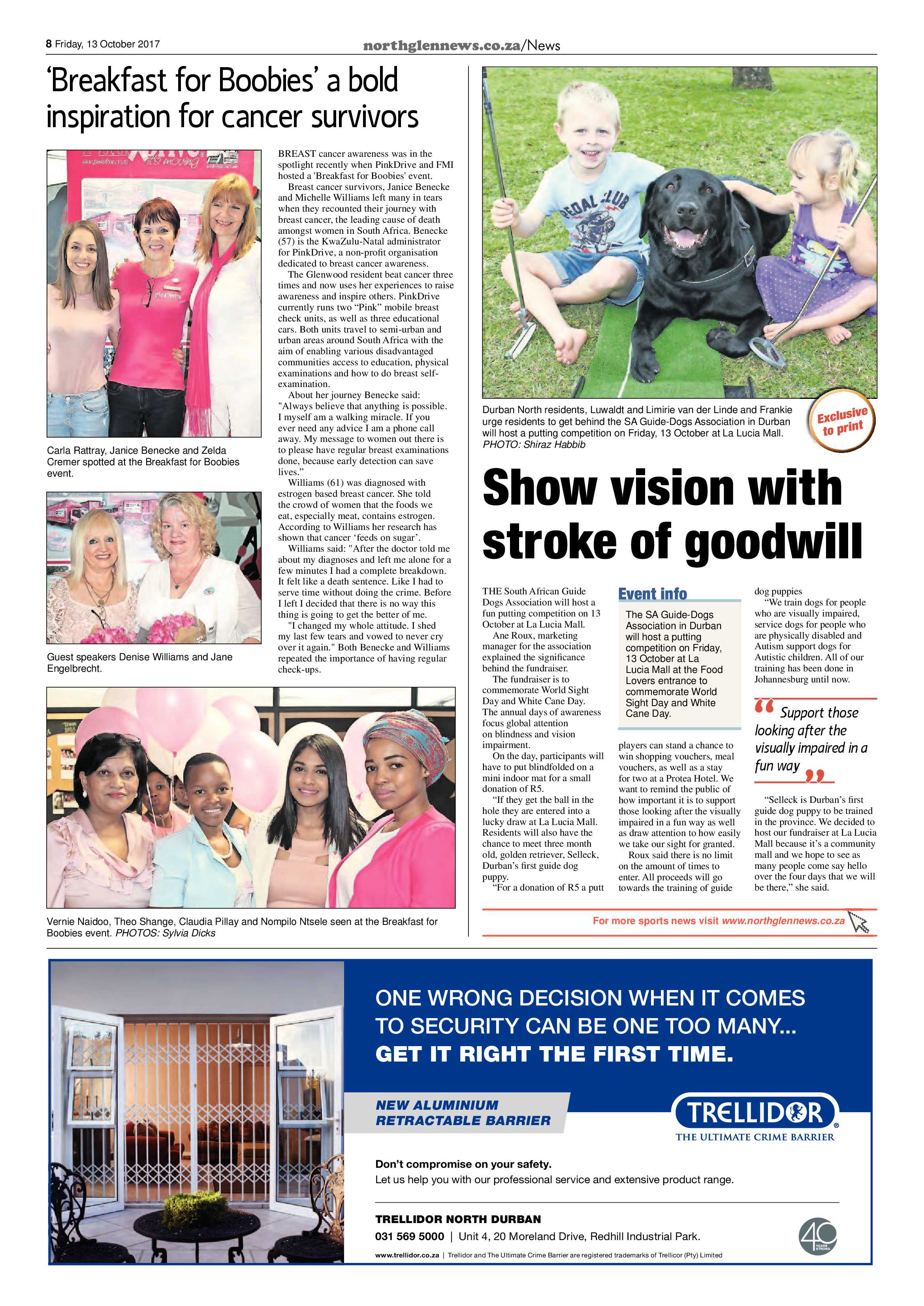 Northglen News 13 October 2017 page 8