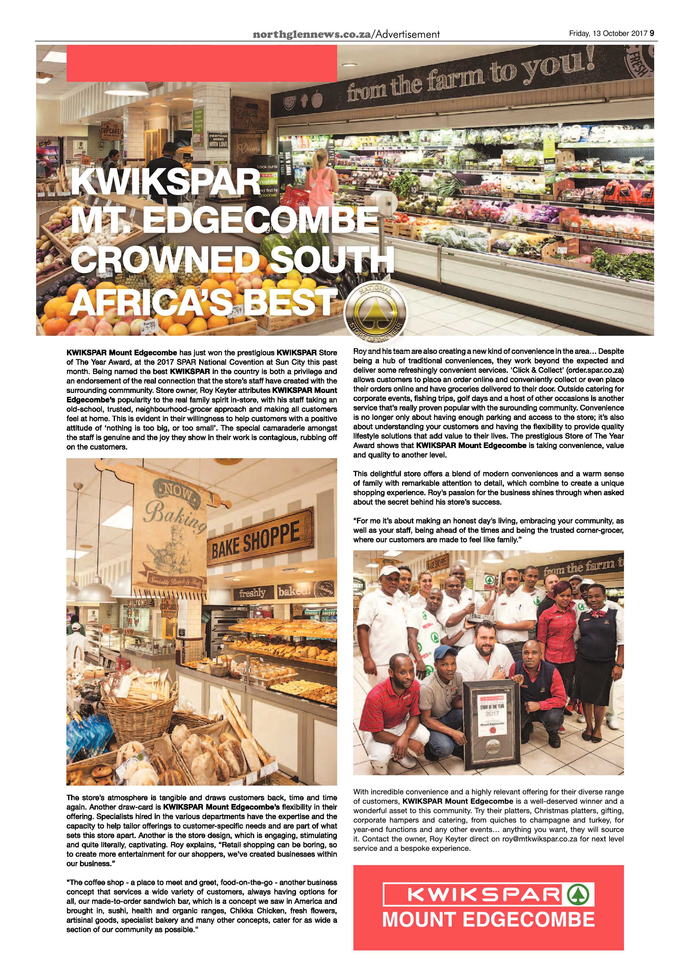Northglen News 13 October 2017 page 9