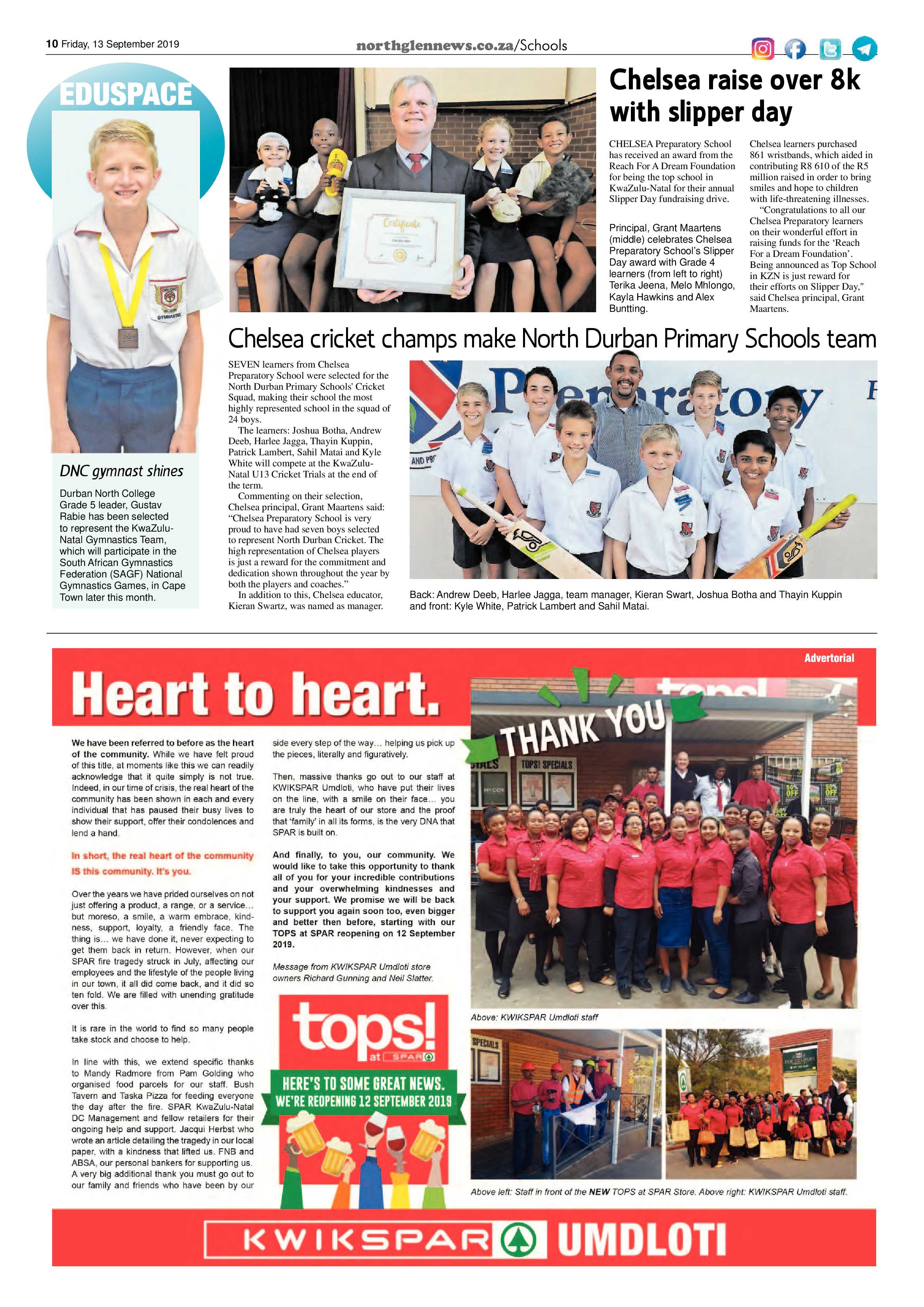 Northglen News 13 September 2019 page 10