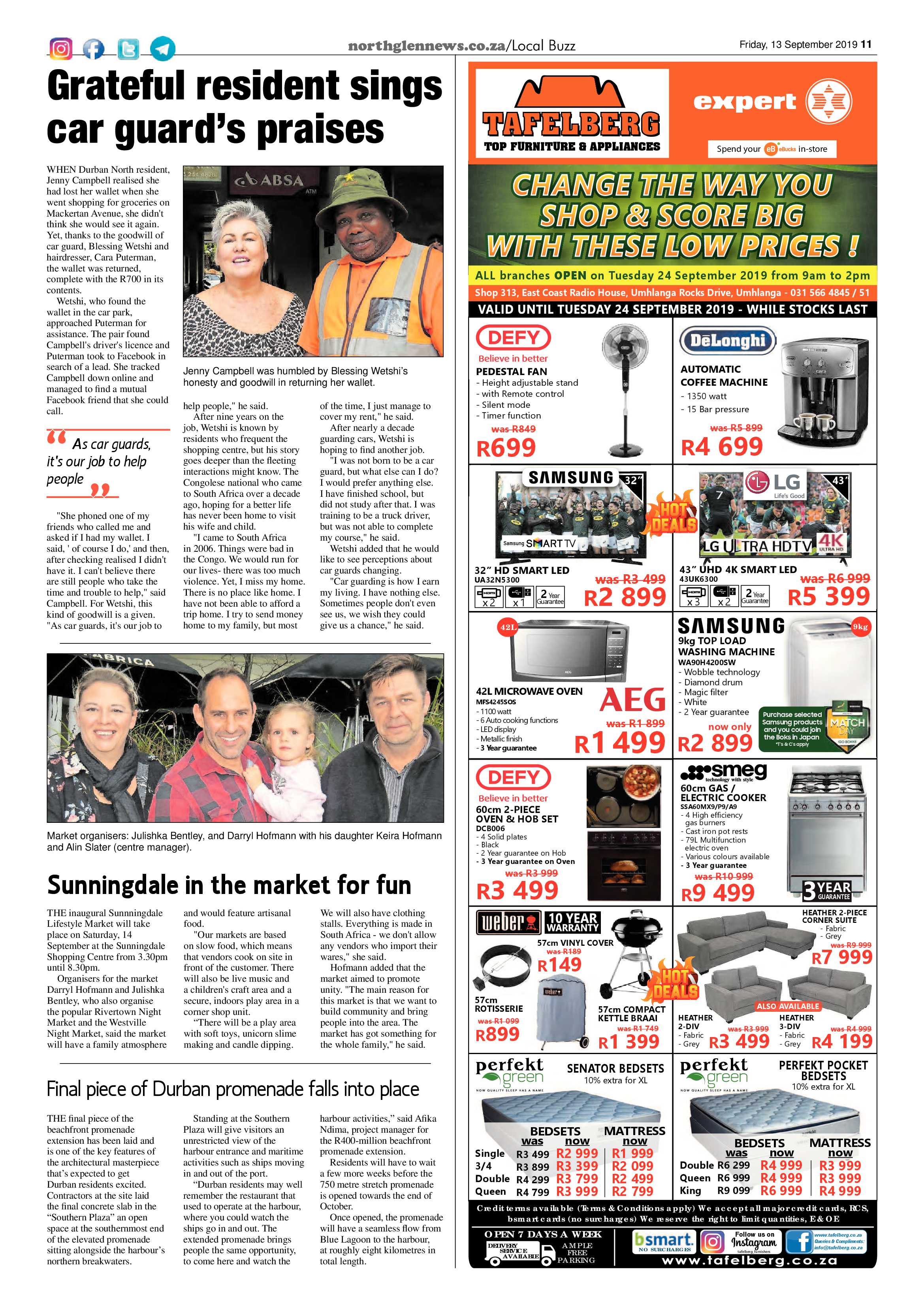 Northglen News 13 September 2019 page 11