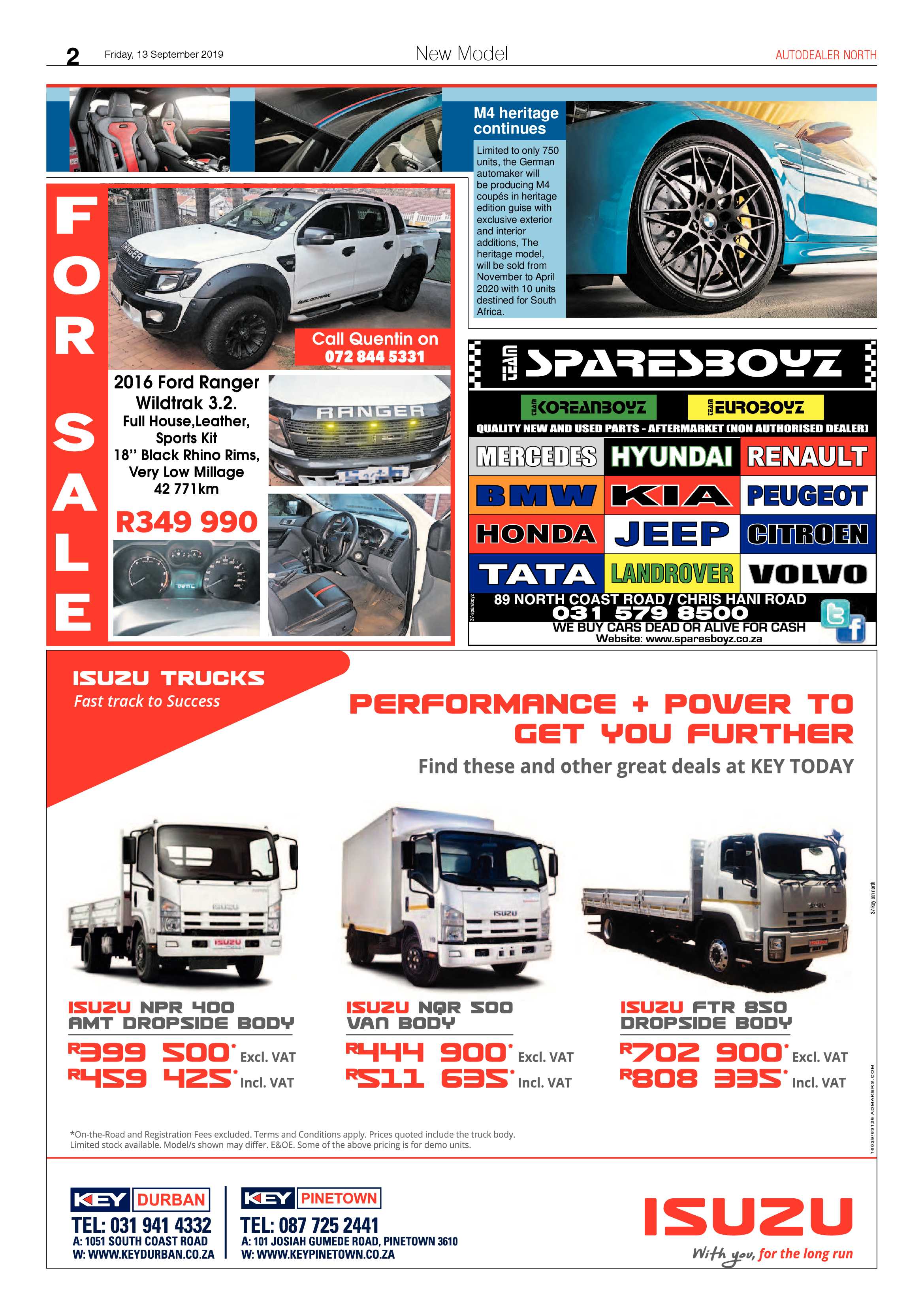 Northglen News 13 September 2019 page 20