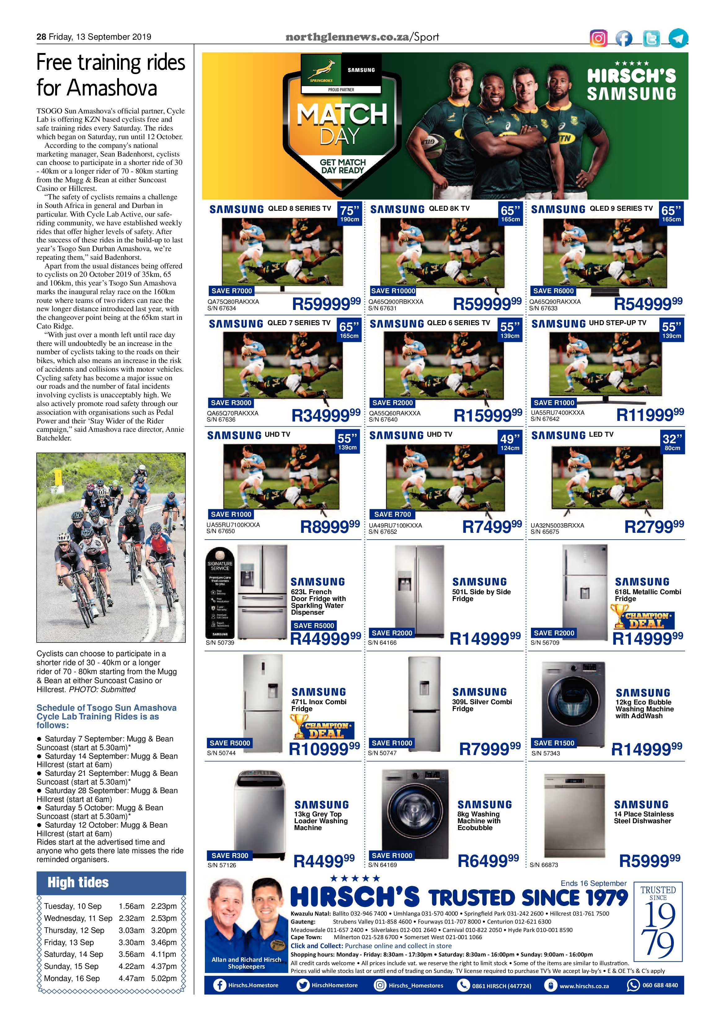 Northglen News 13 September 2019 page 28