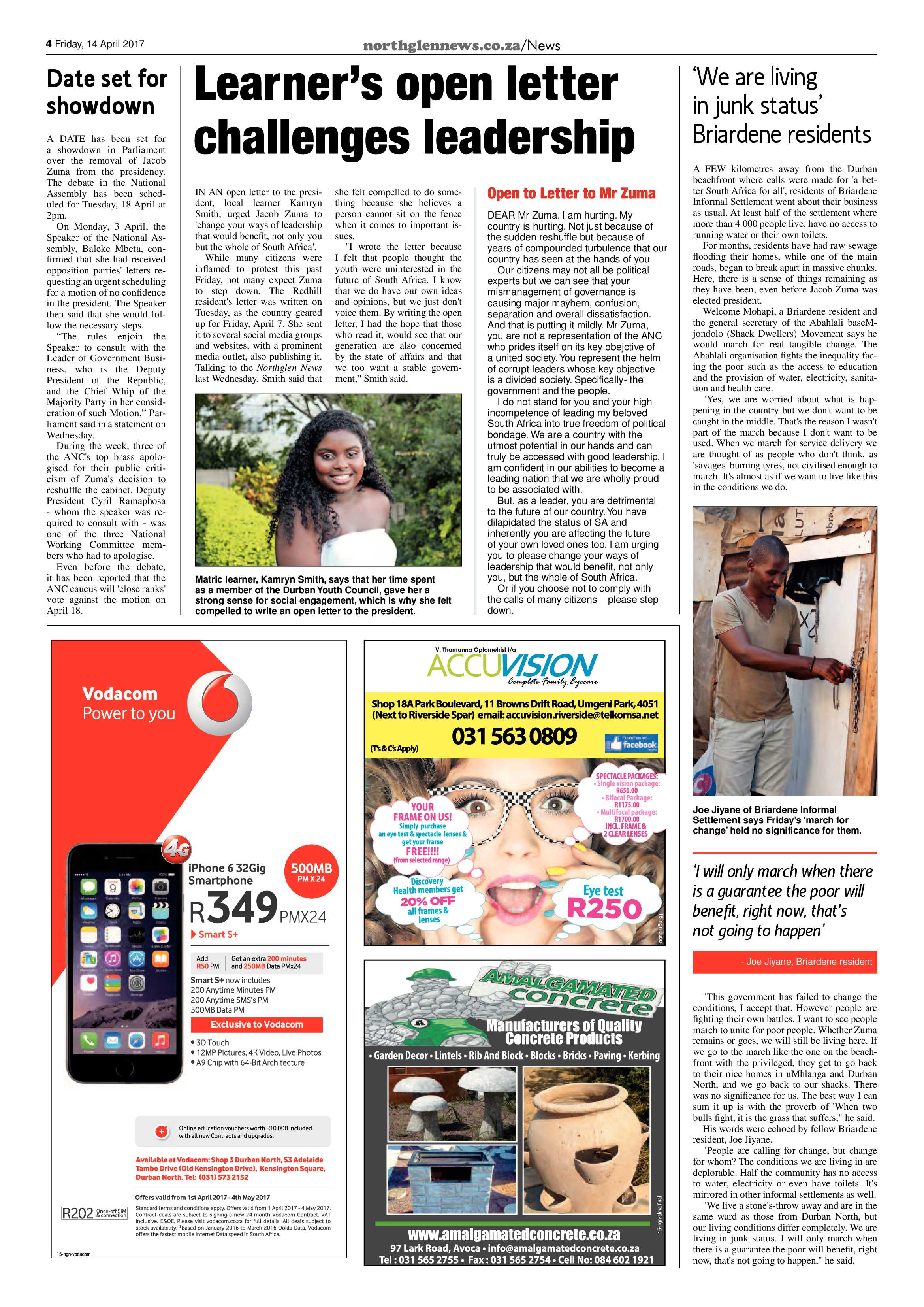 Northglen News 14 April 2017 page 4