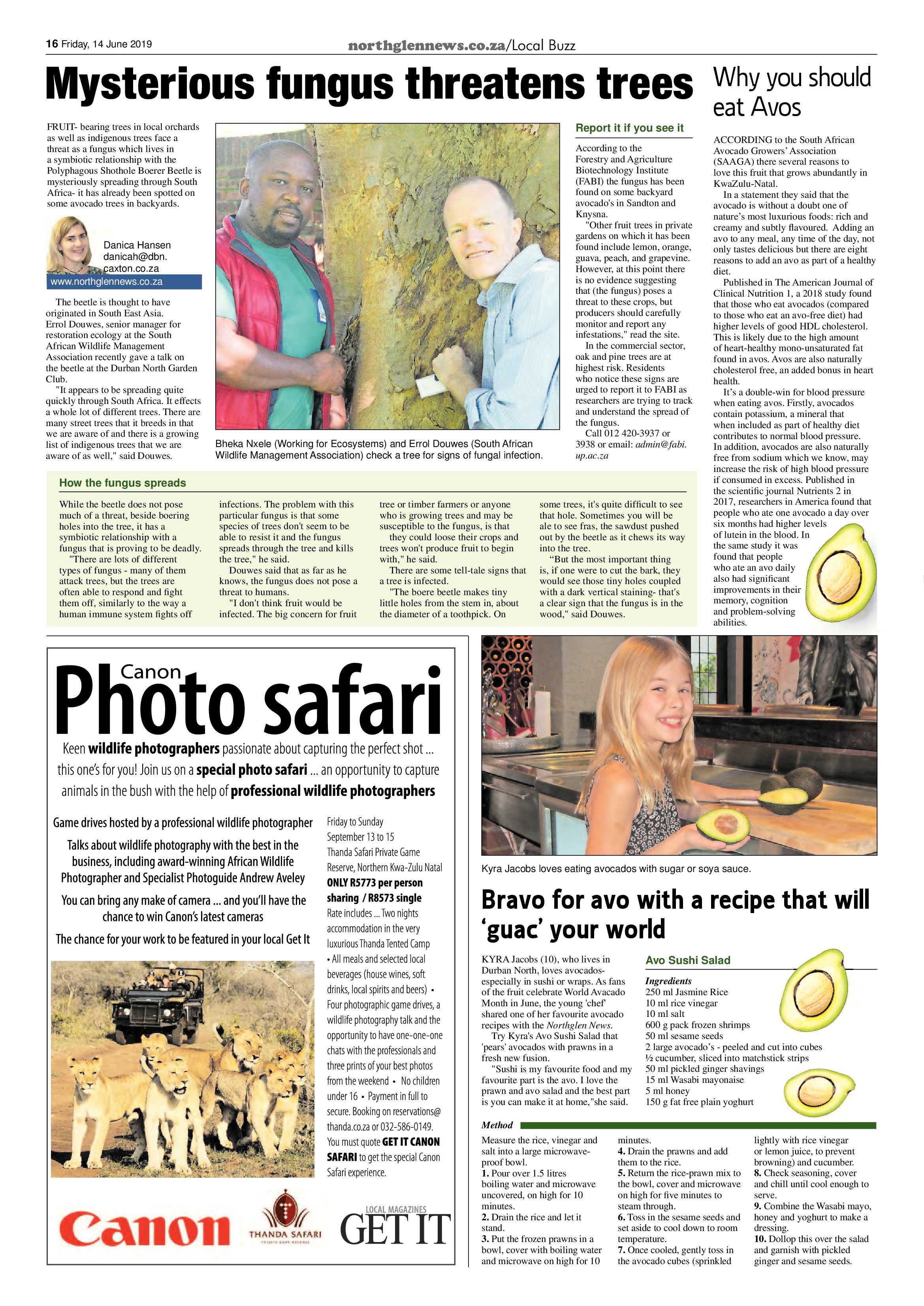 Northglen News 14 June 2019 page 16