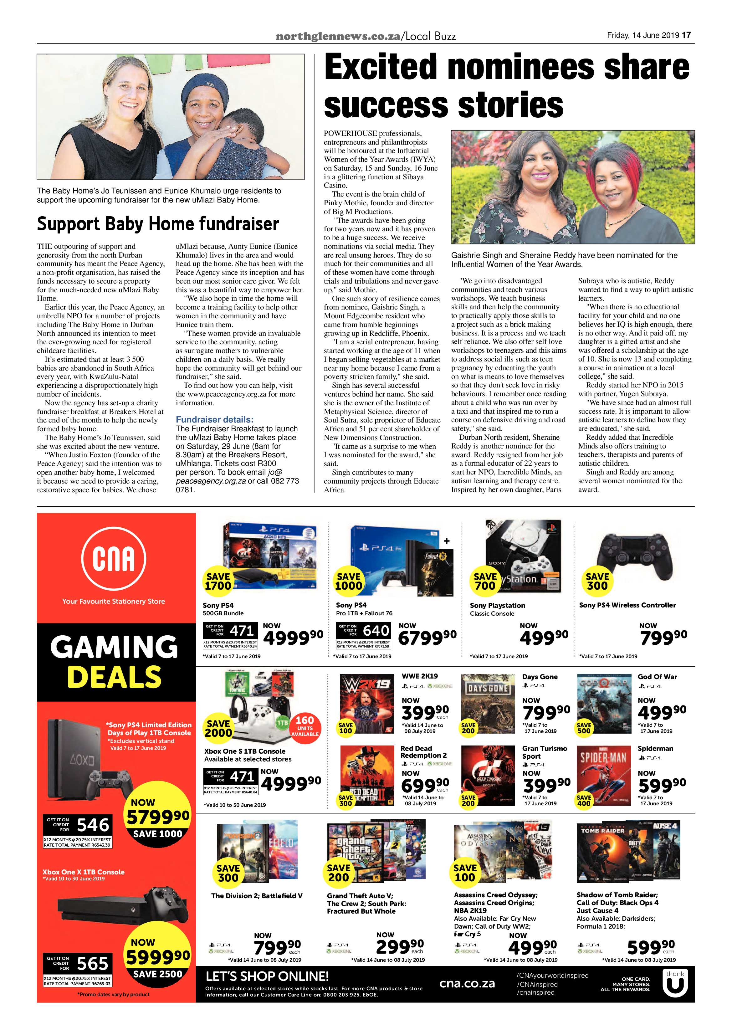 Northglen News 14 June 2019 page 17