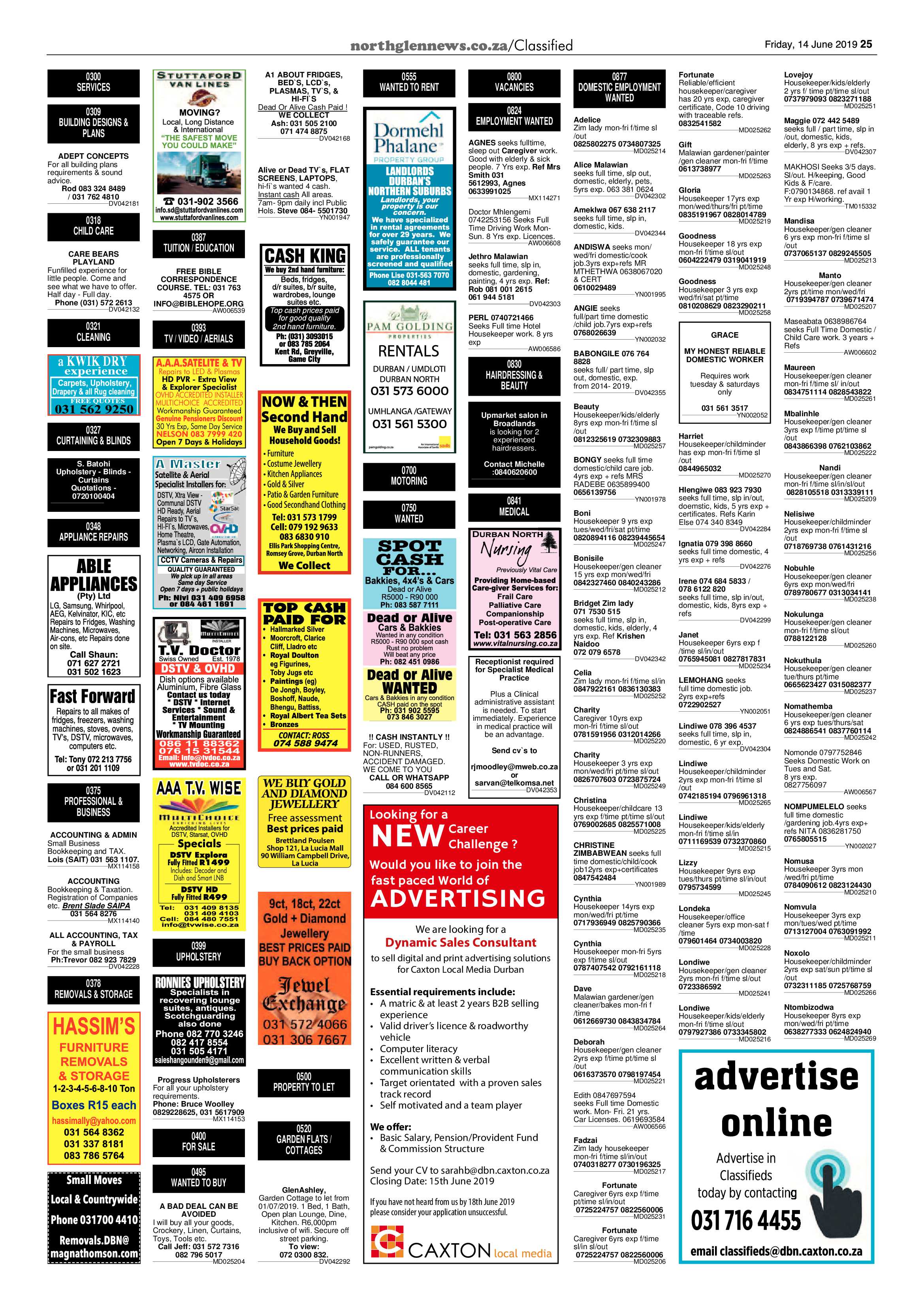 Northglen News 14 June 2019 page 25