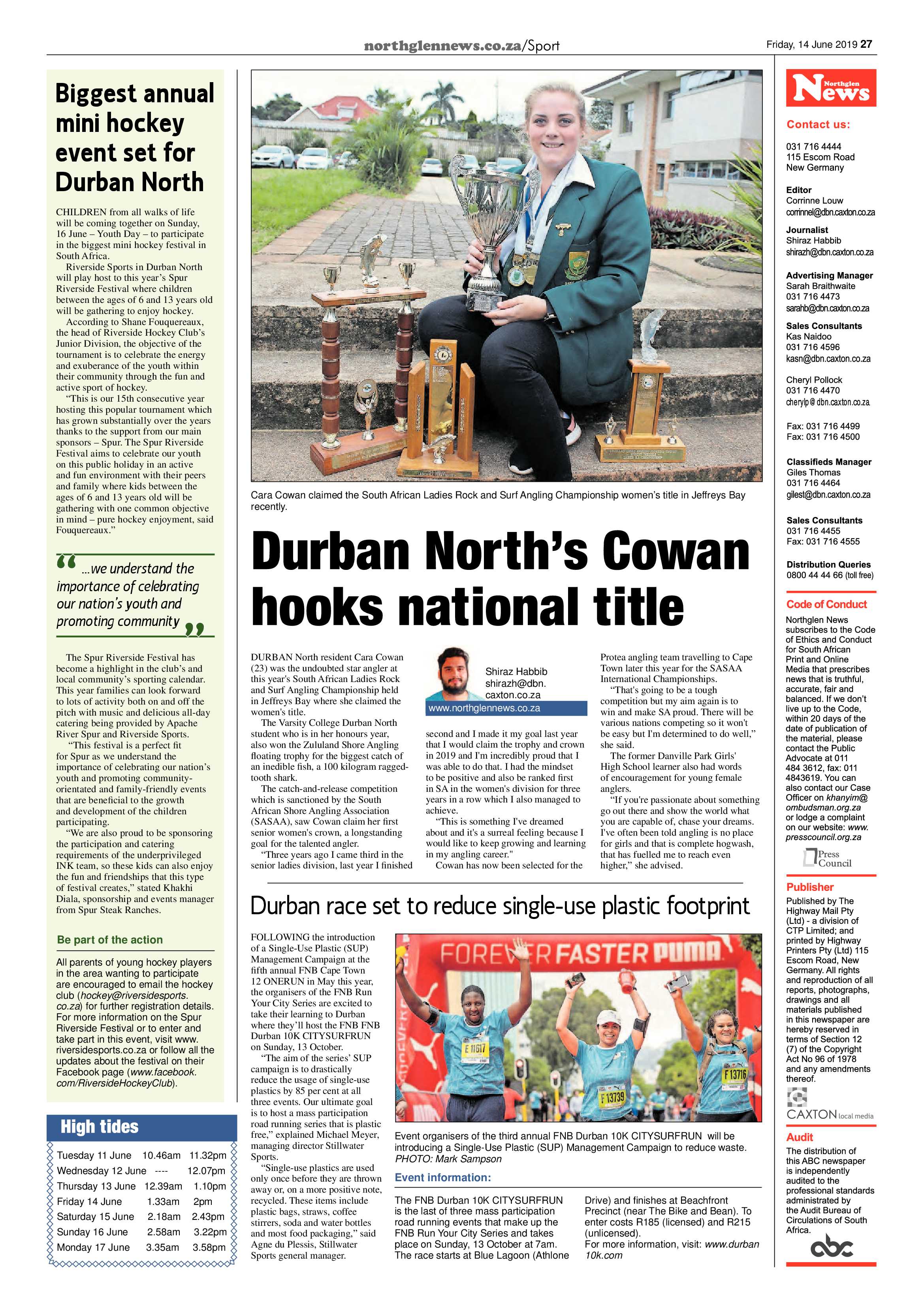 Northglen News 14 June 2019 page 27