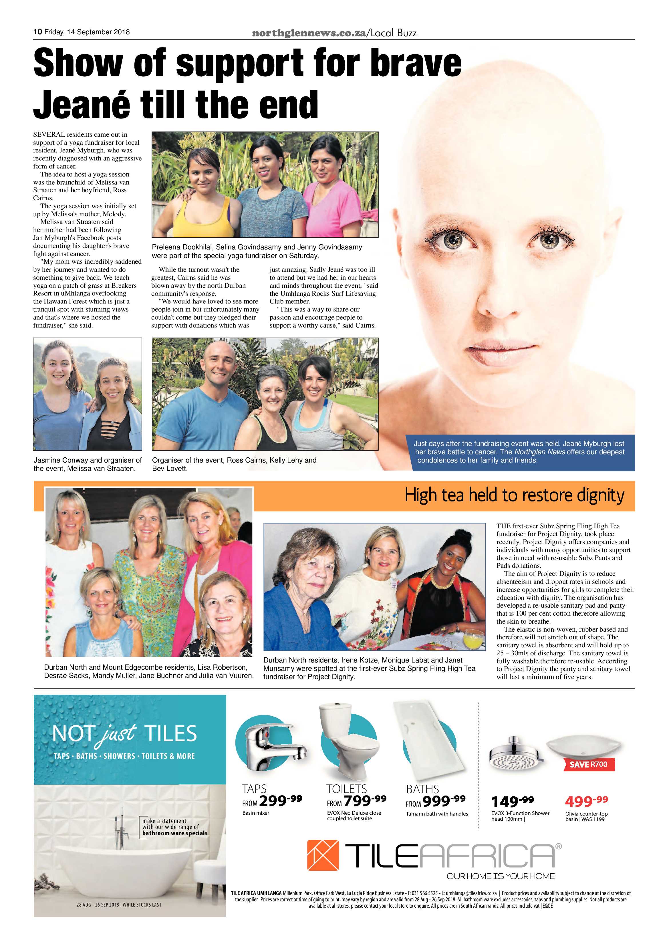 Northglen News 14 September 2018 page 10