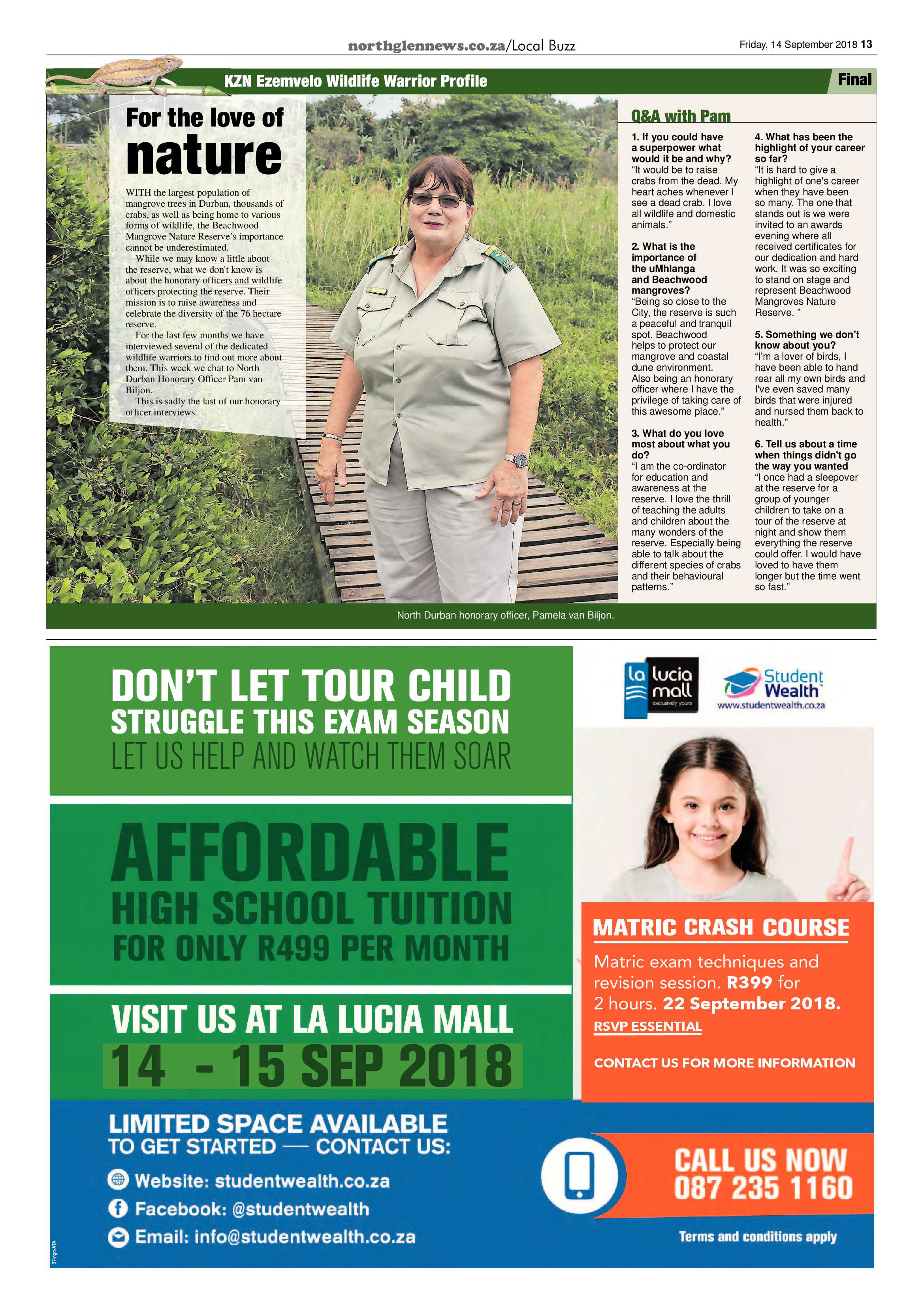 Northglen News 14 September 2018 page 13