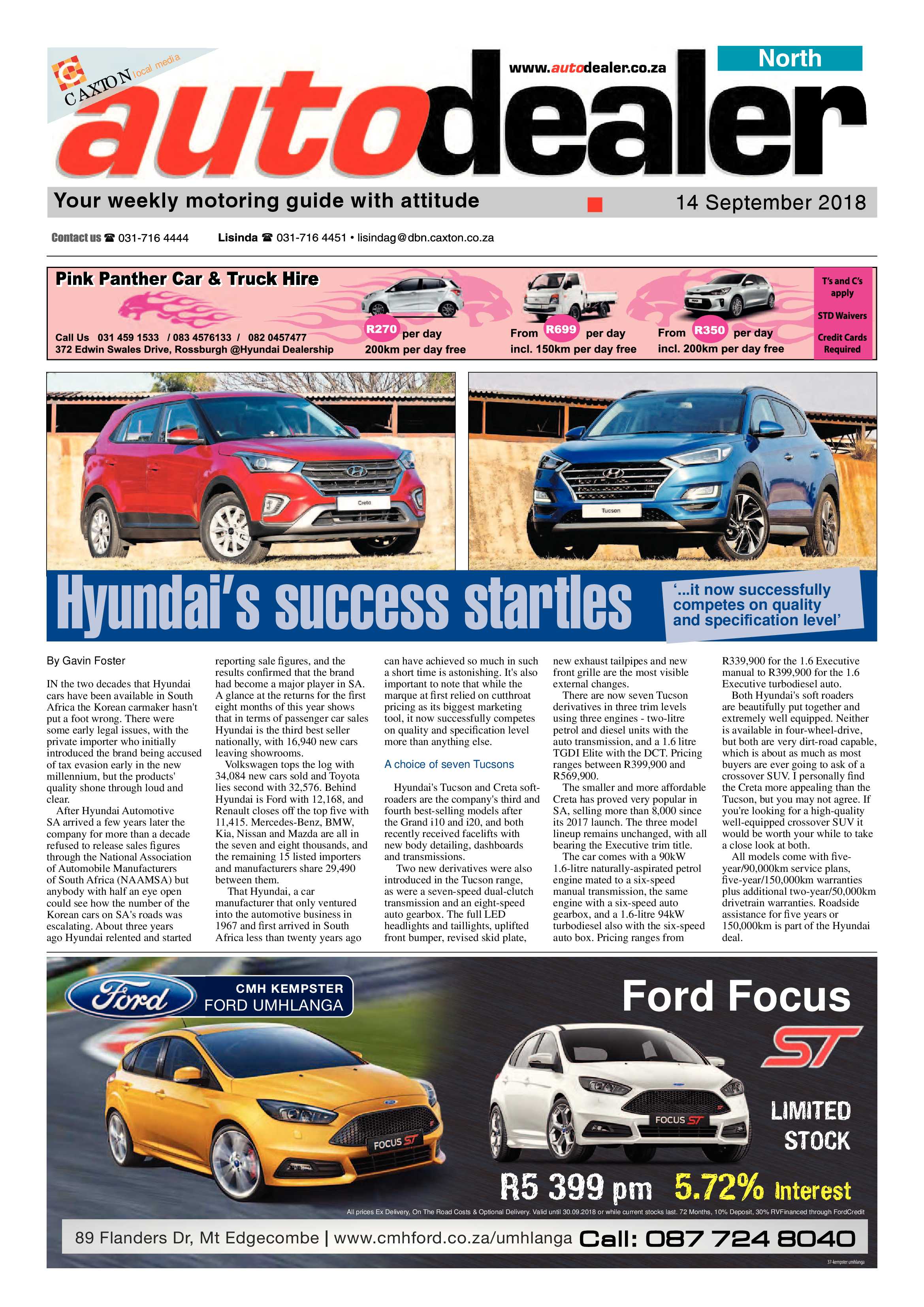 Northglen News 14 September 2018 page 19