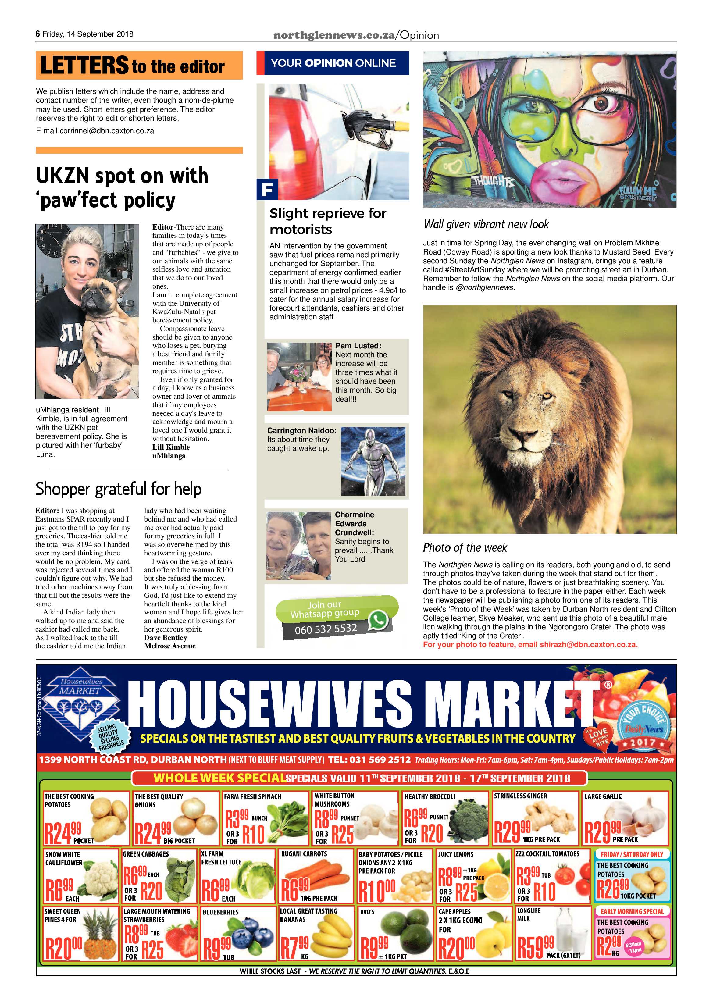 Northglen News 14 September 2018 page 6