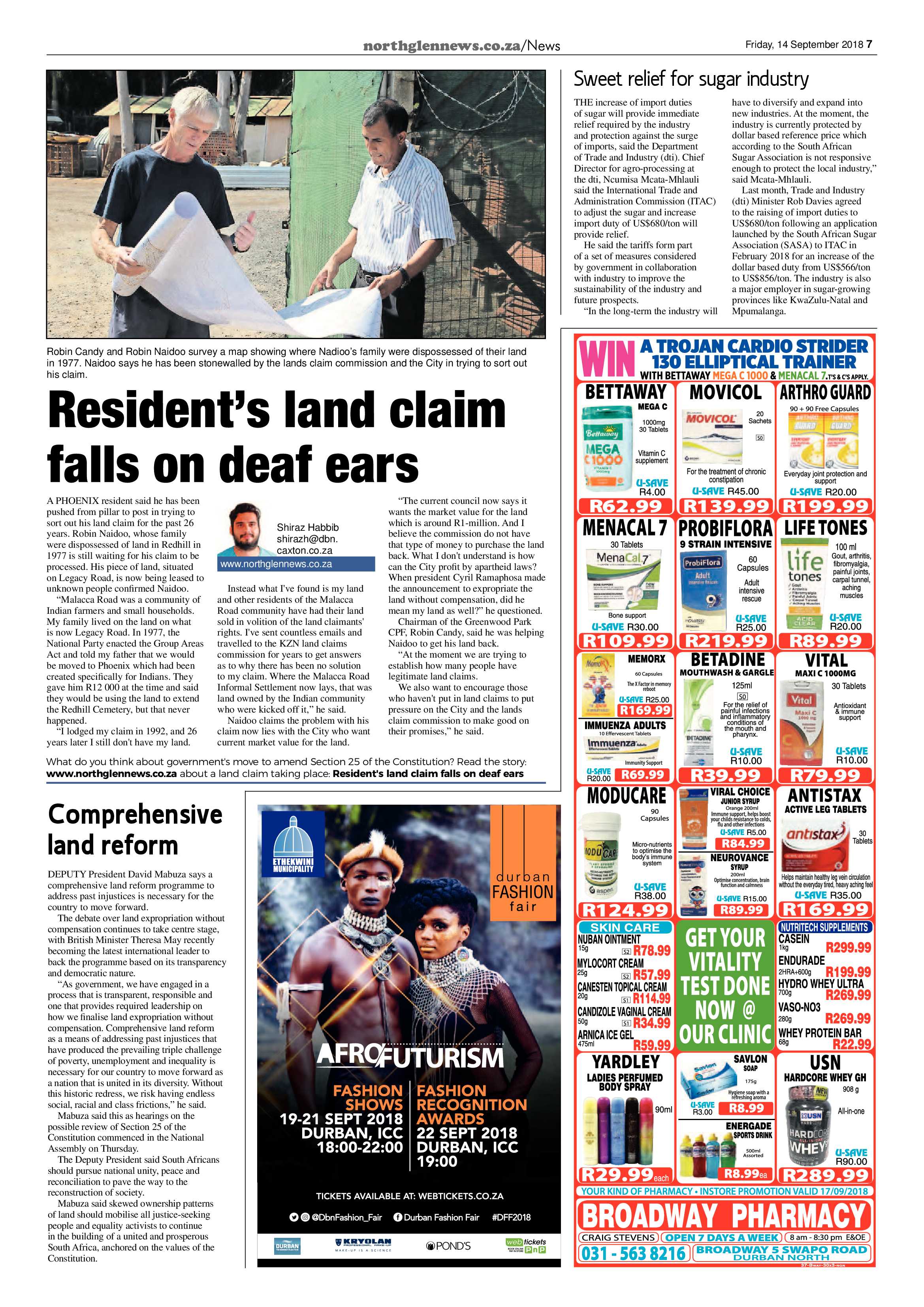 Northglen News 14 September 2018 page 7