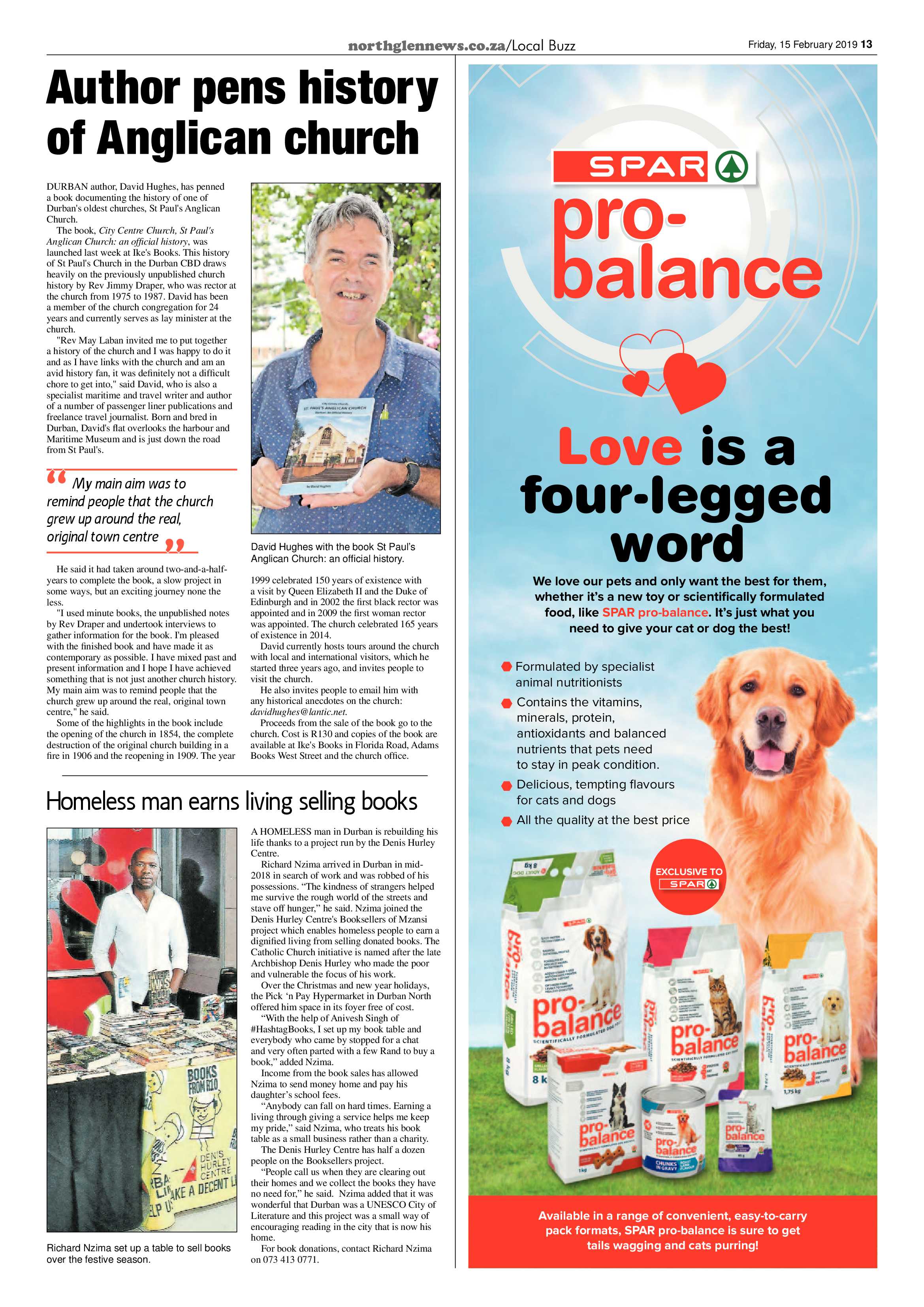 Northglen News 15 February 2019 page 13