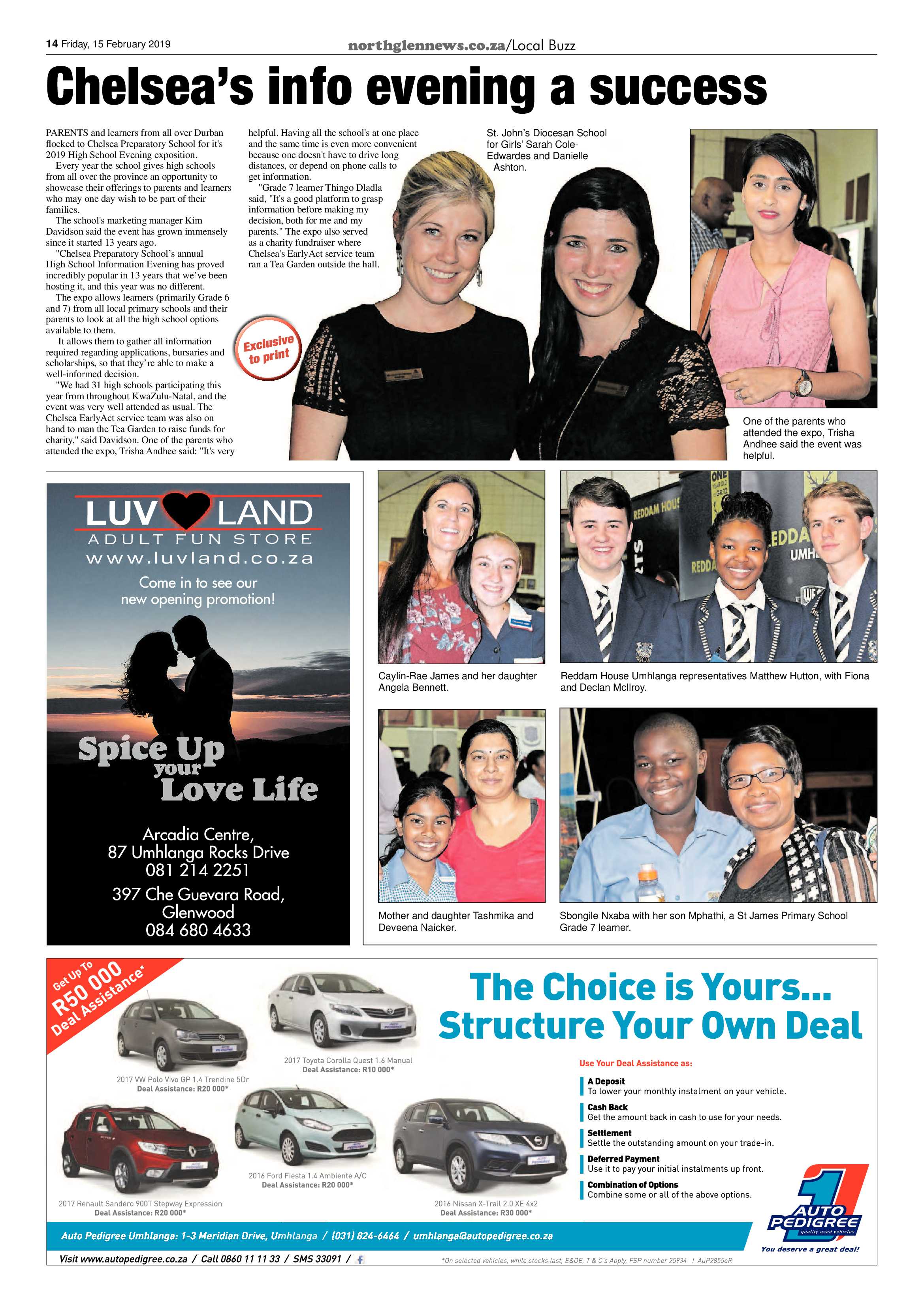 Northglen News 15 February 2019 page 14