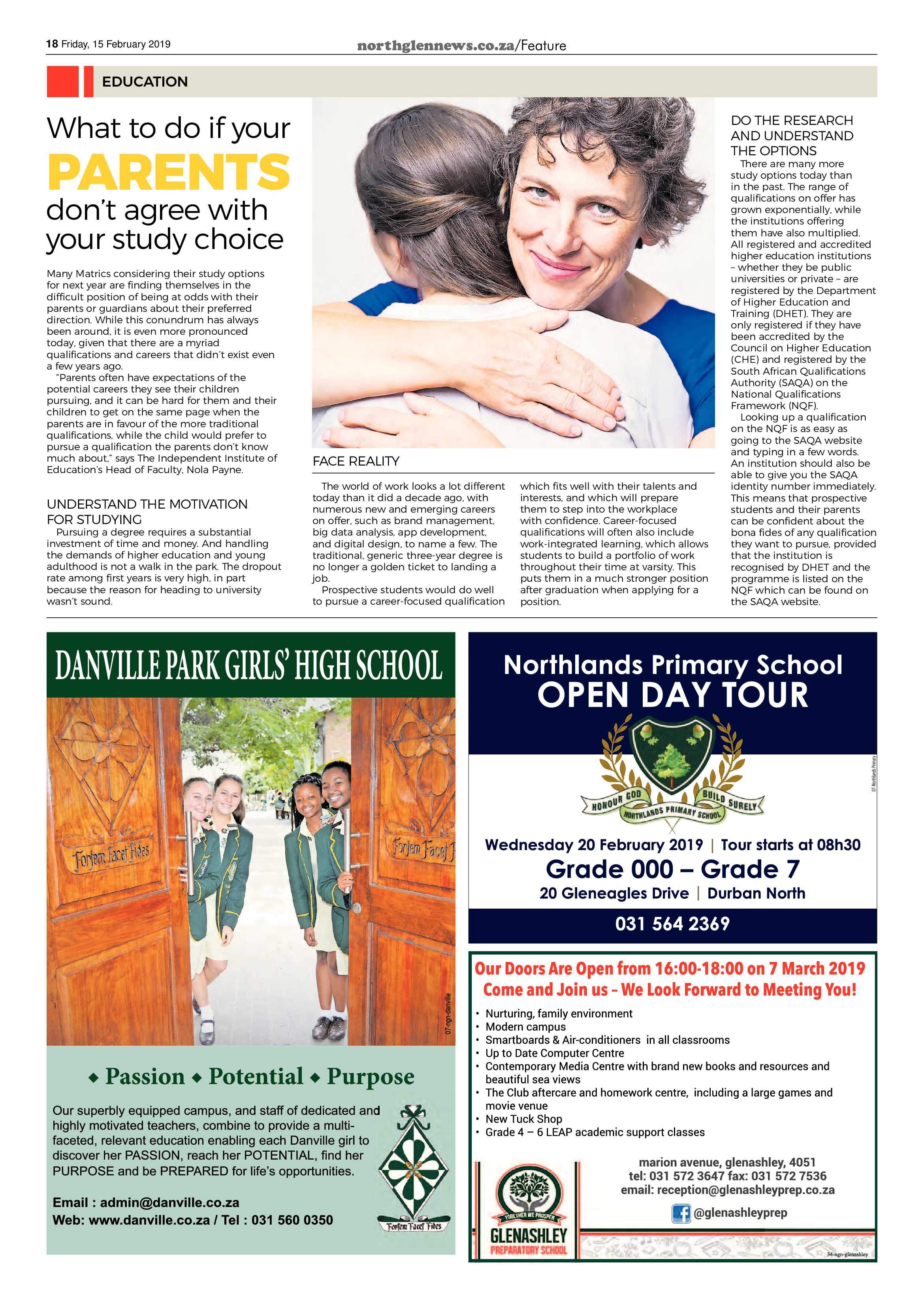 Northglen News 15 February 2019 page 18