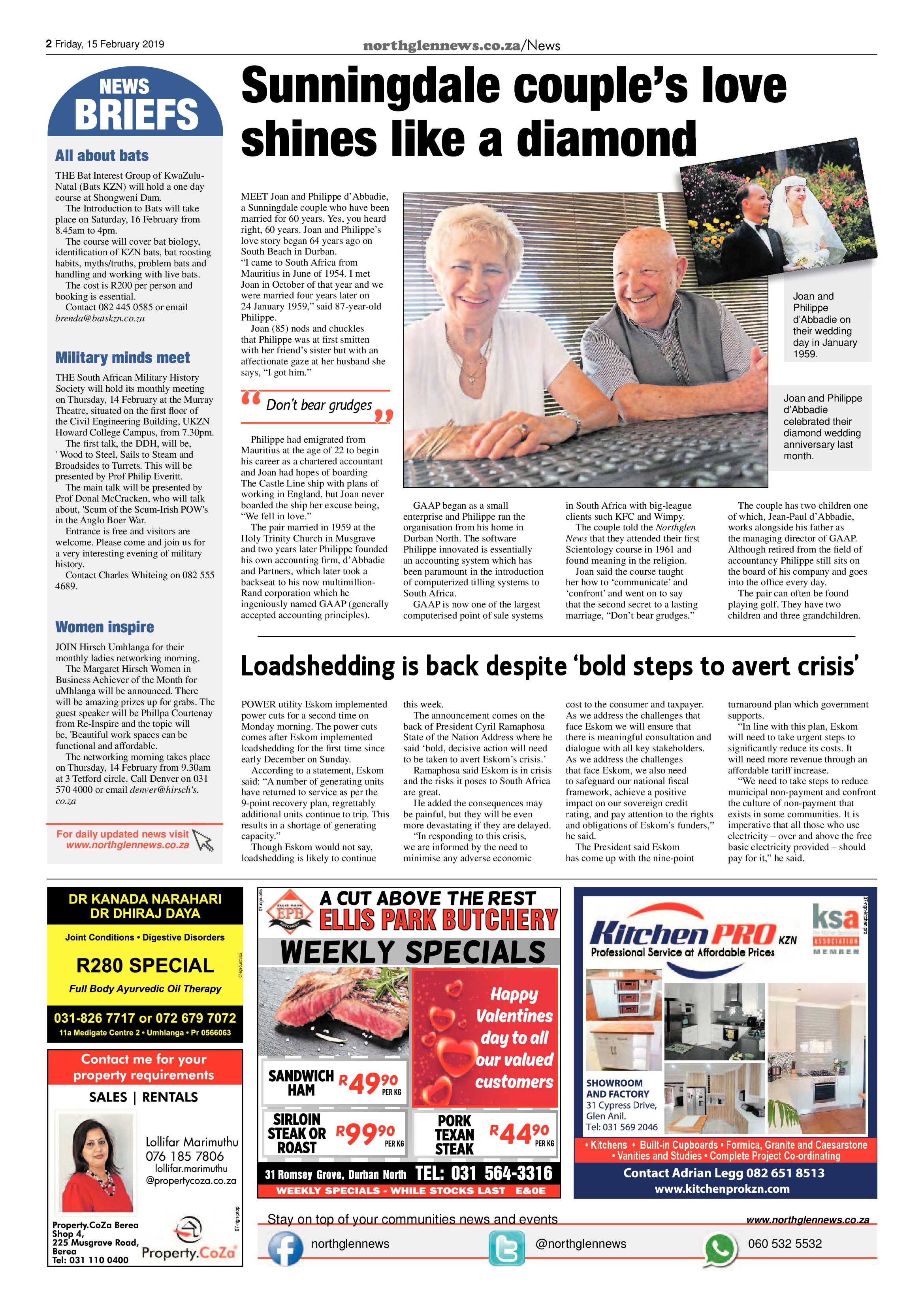 Northglen News 15 February 2019 page 2
