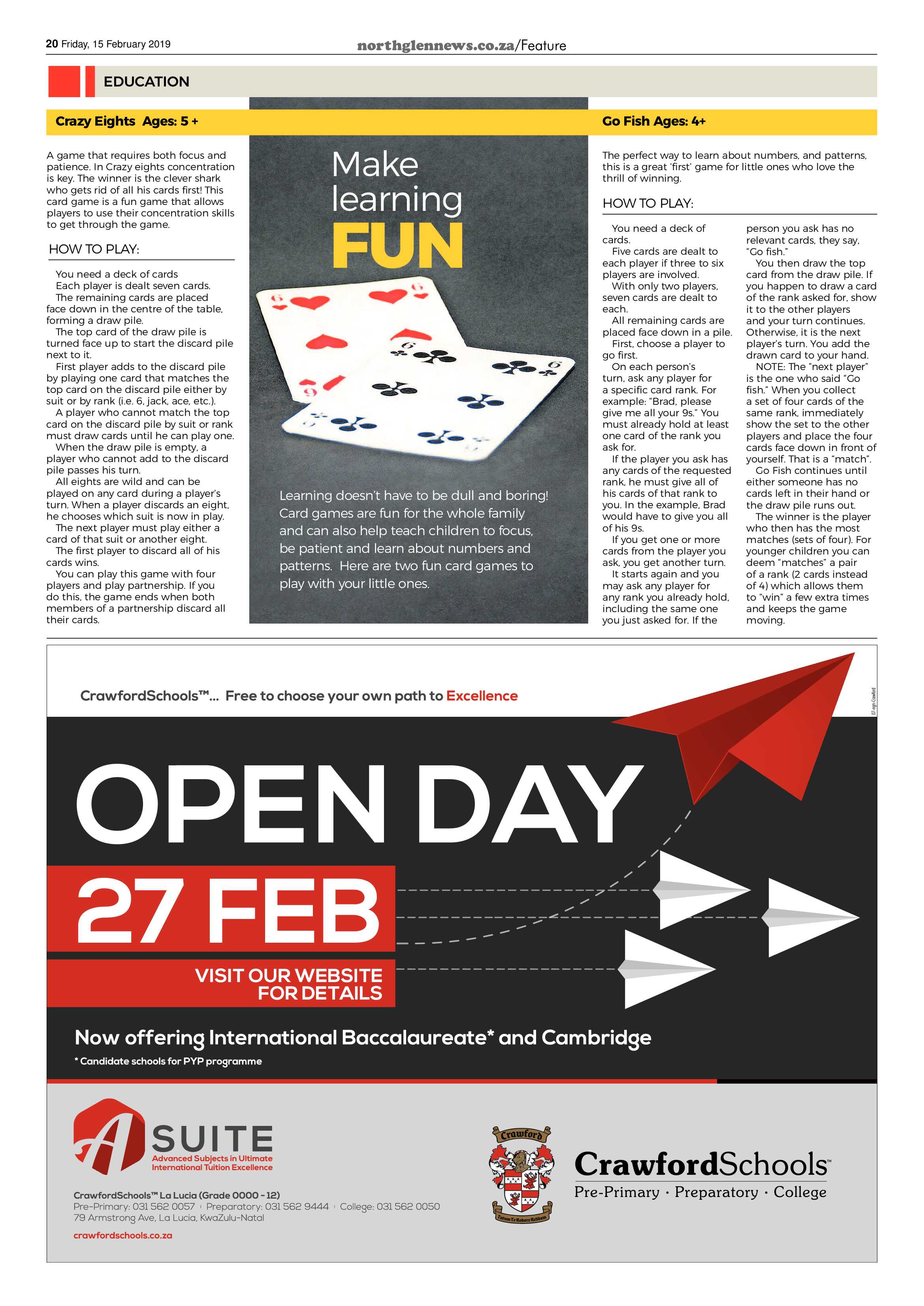 Northglen News 15 February 2019 page 20
