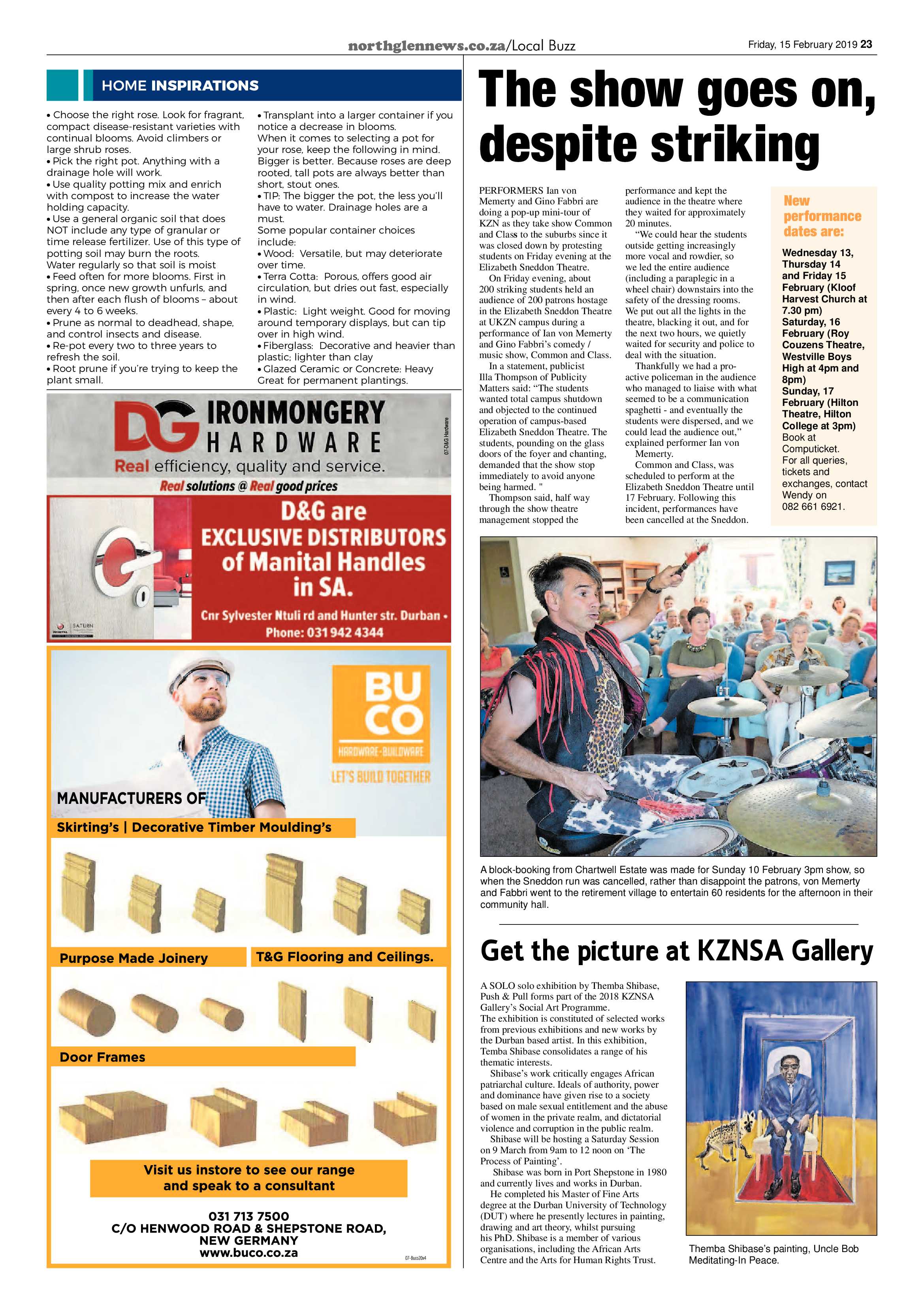 Northglen News 15 February 2019 page 23