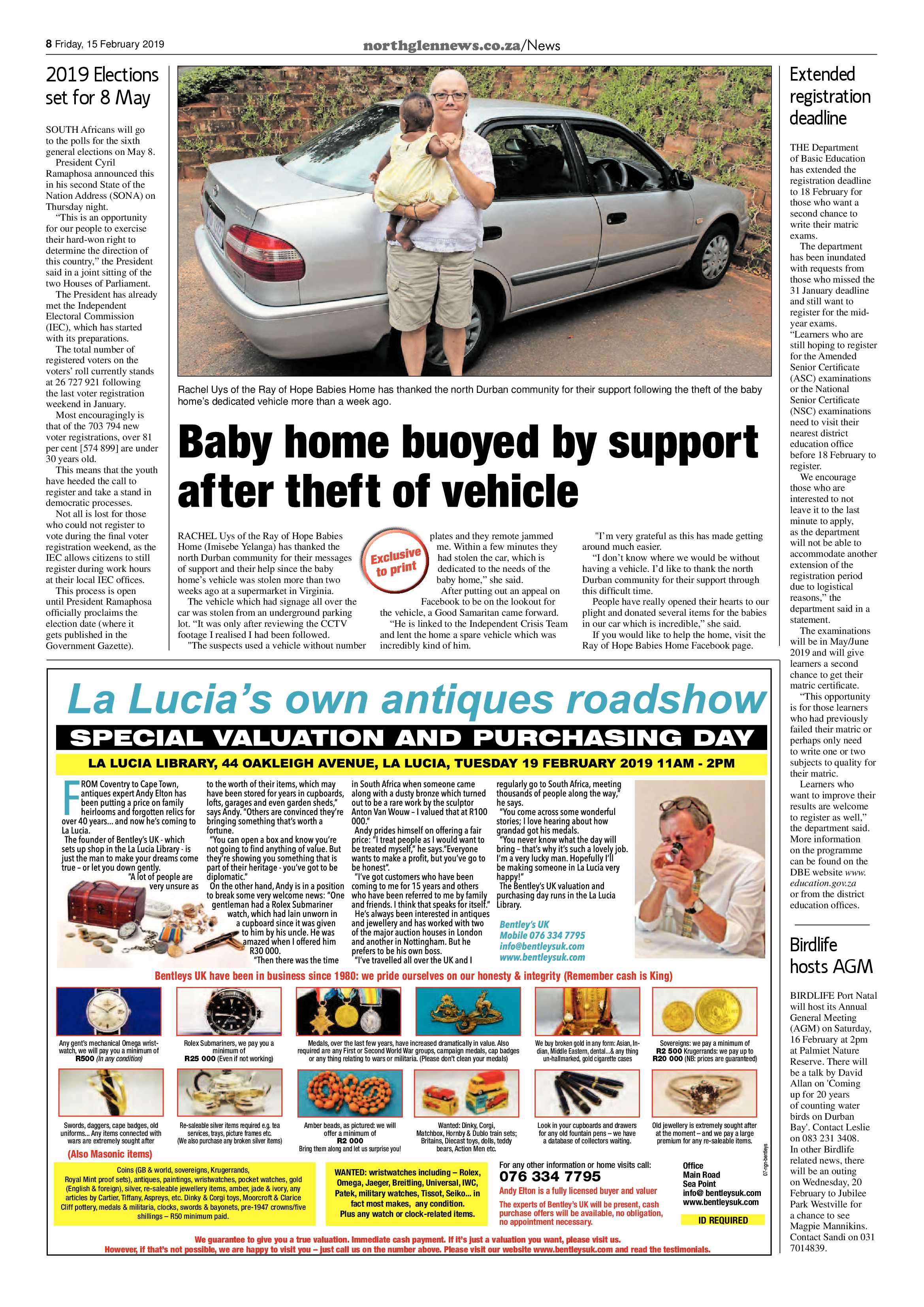 Northglen News 15 February 2019 page 8