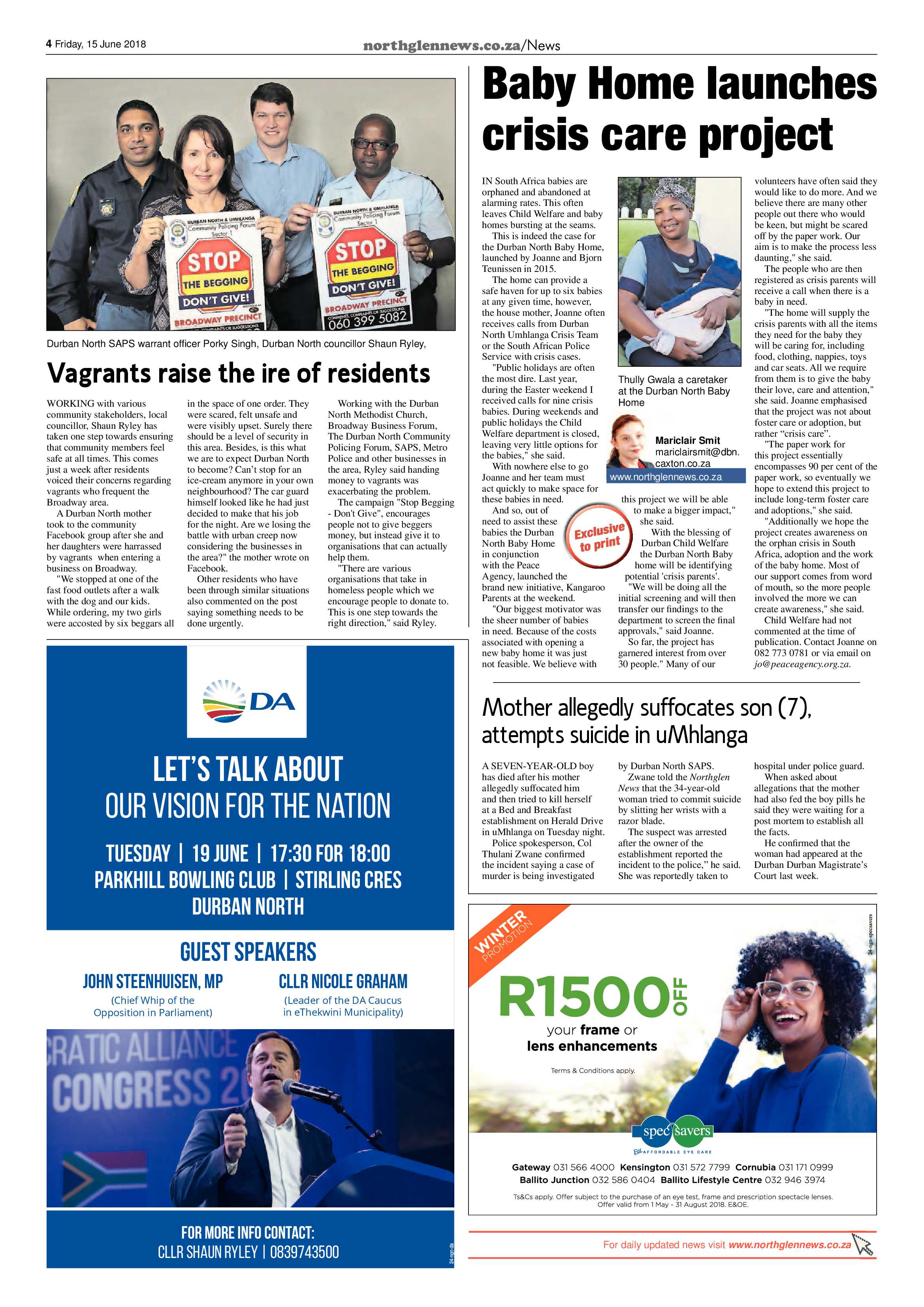 Northglen News 15 June 2018 page 4