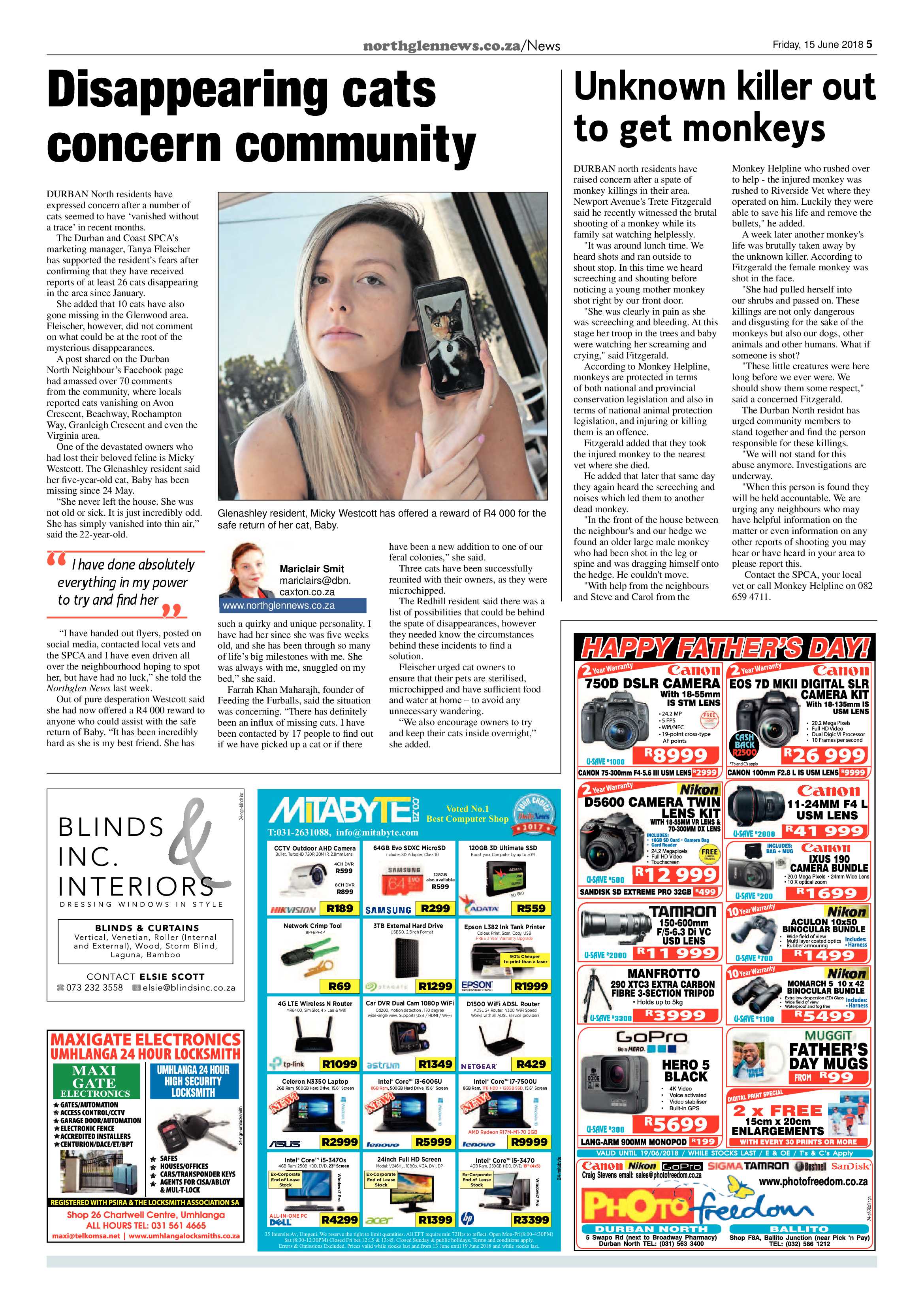 Northglen News 15 June 2018 page 5