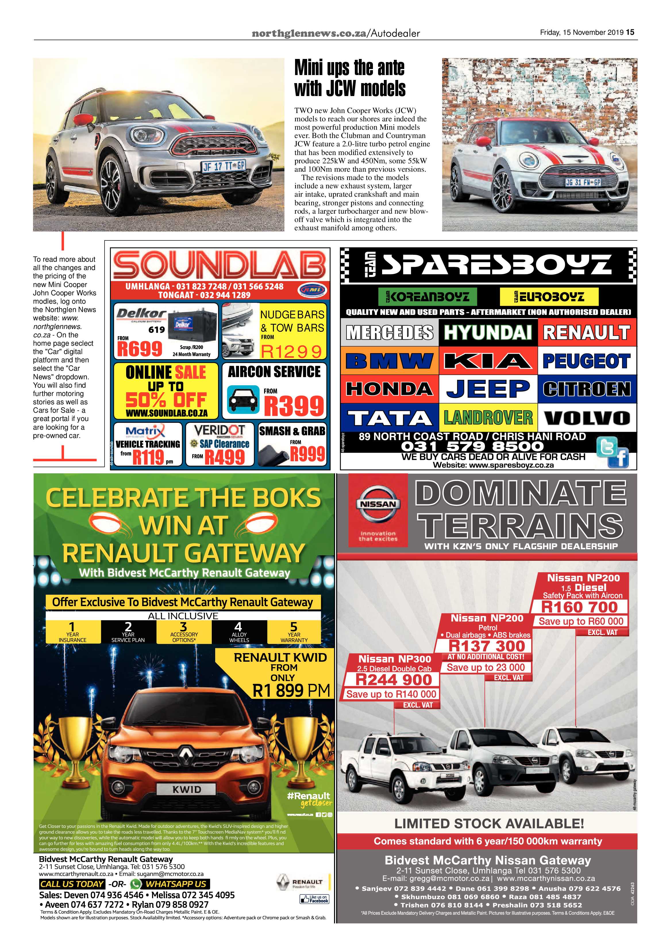 Northglen News 15 November 2019 page 15