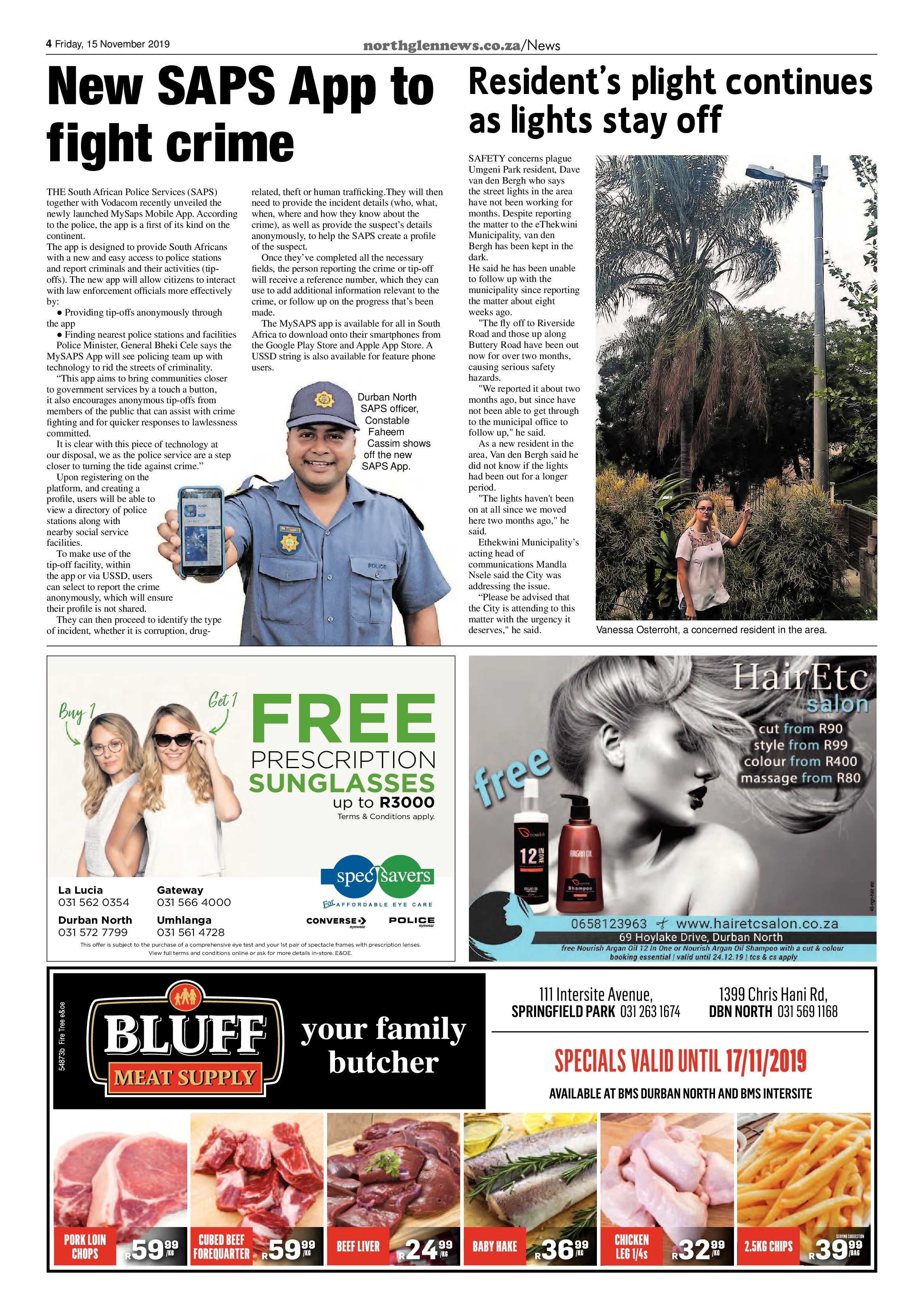 Northglen News 15 November 2019 page 4