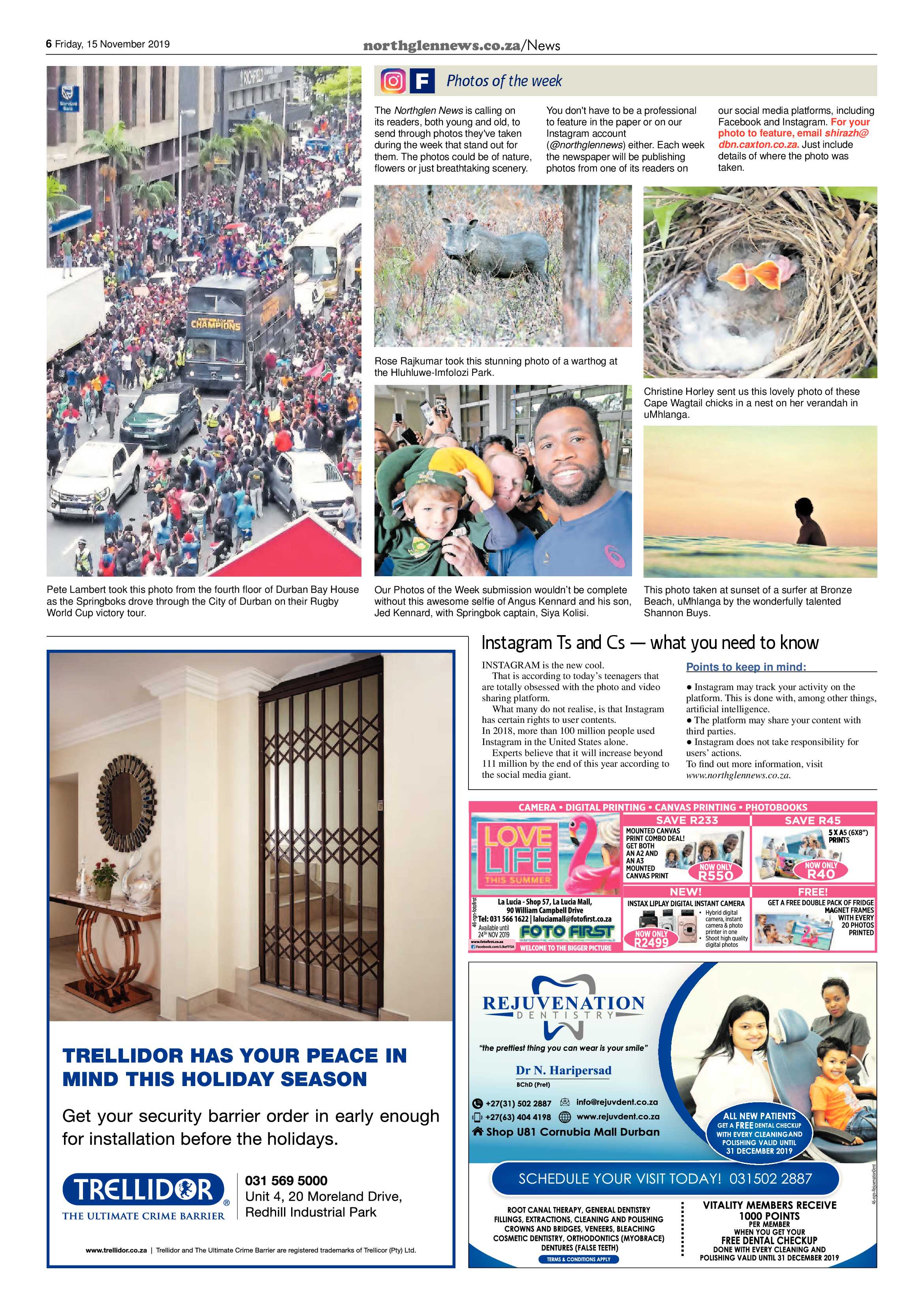 Northglen News 15 November 2019 page 6