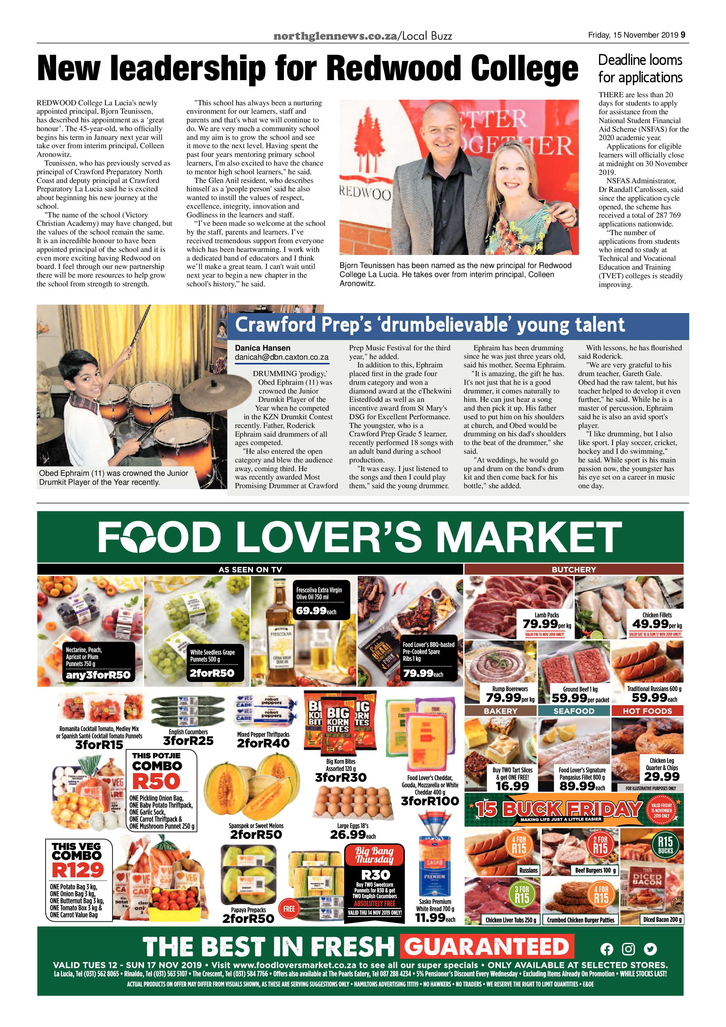 Northglen News 15 November 2019 page 9