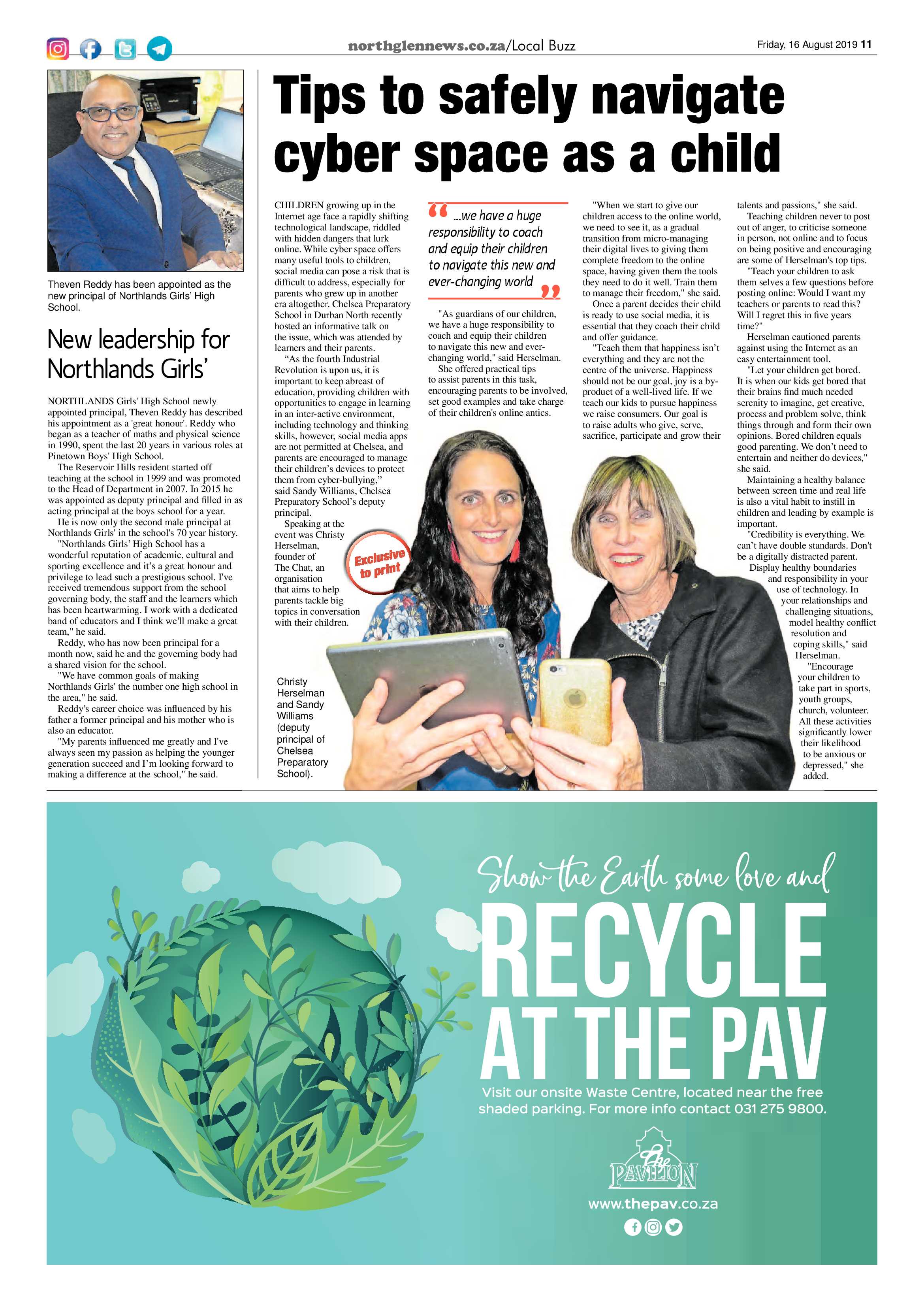 Northglen News 16 August 2019 page 11