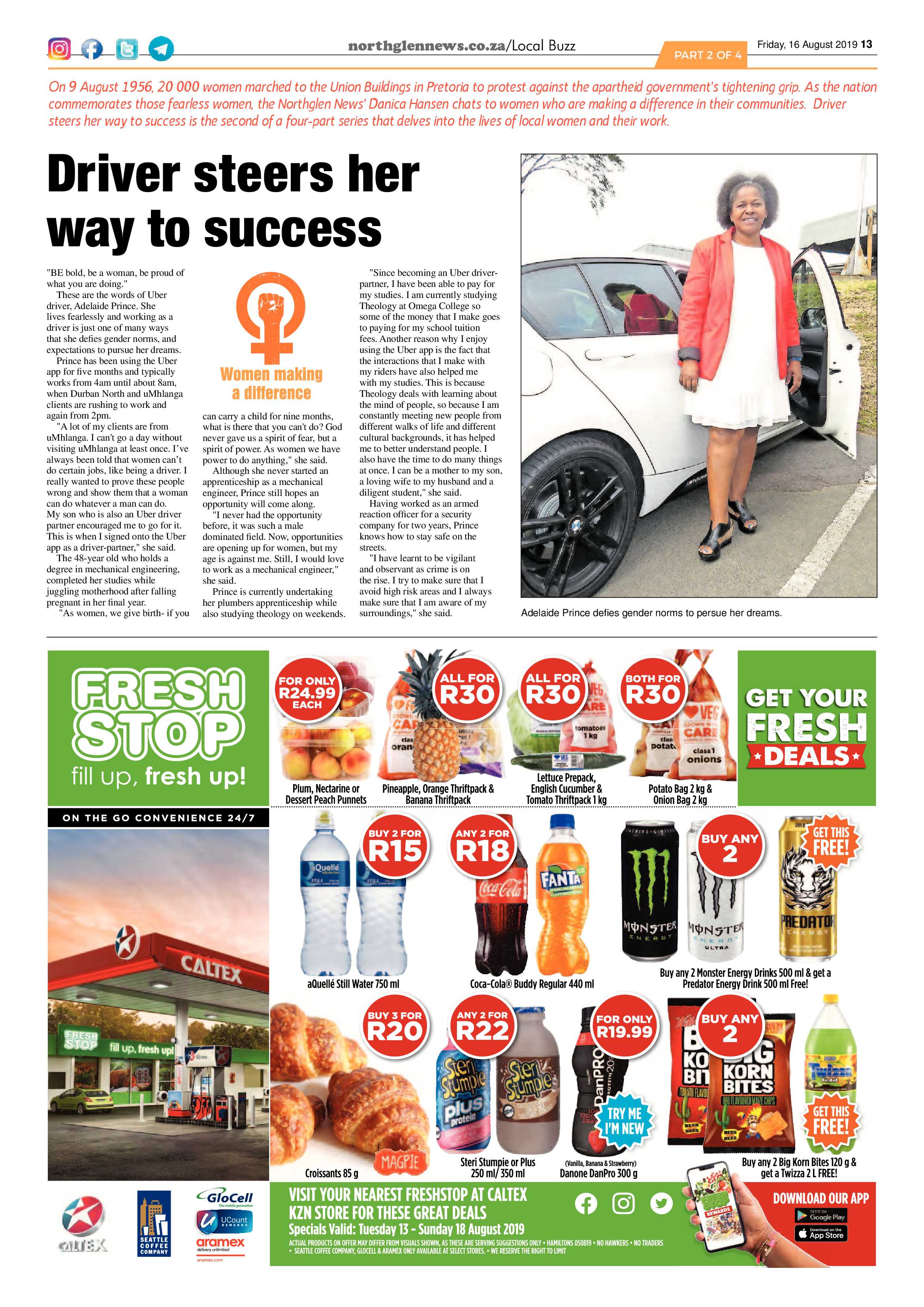 Northglen News 16 August 2019 page 13