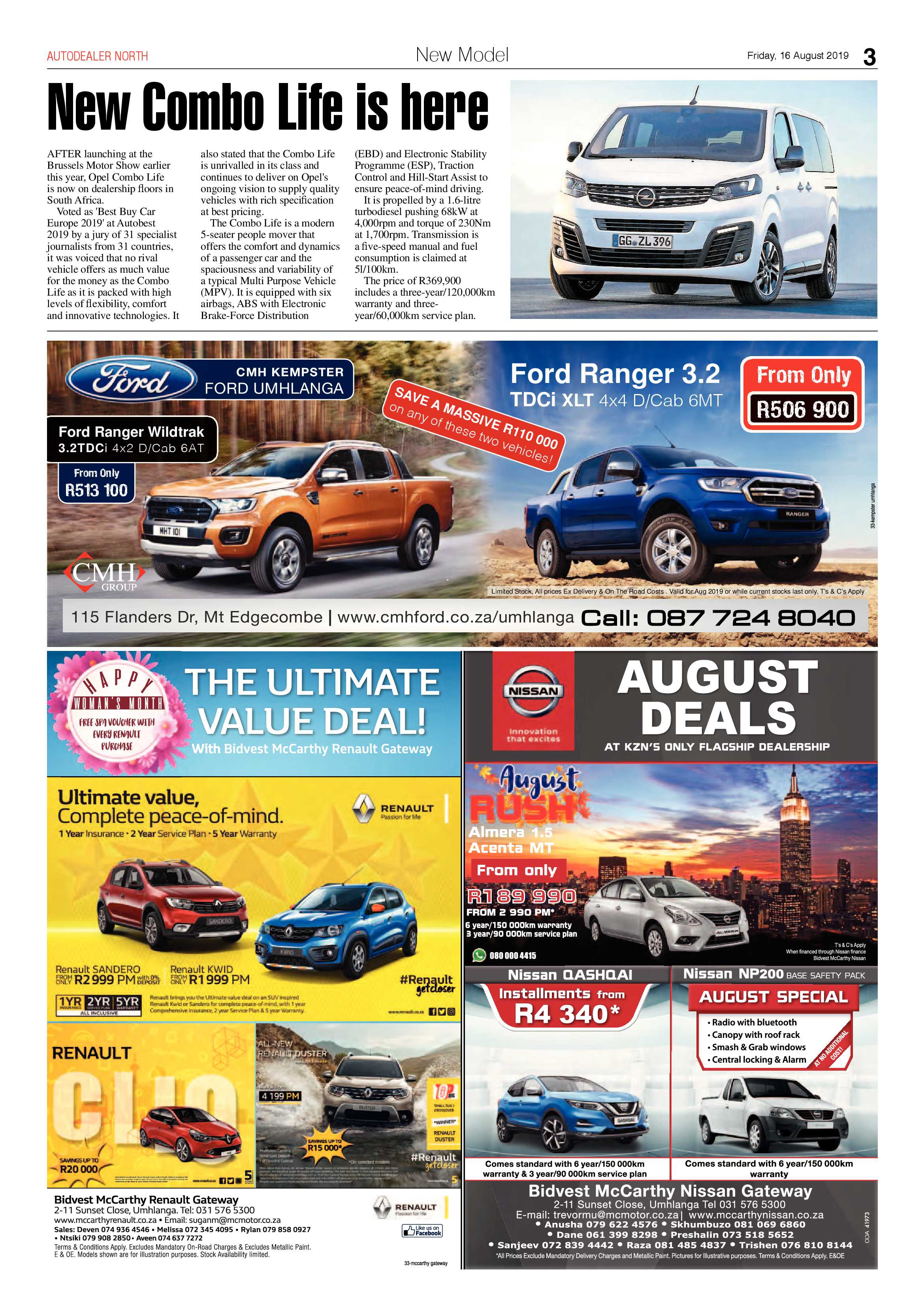 Northglen News 16 August 2019 page 17