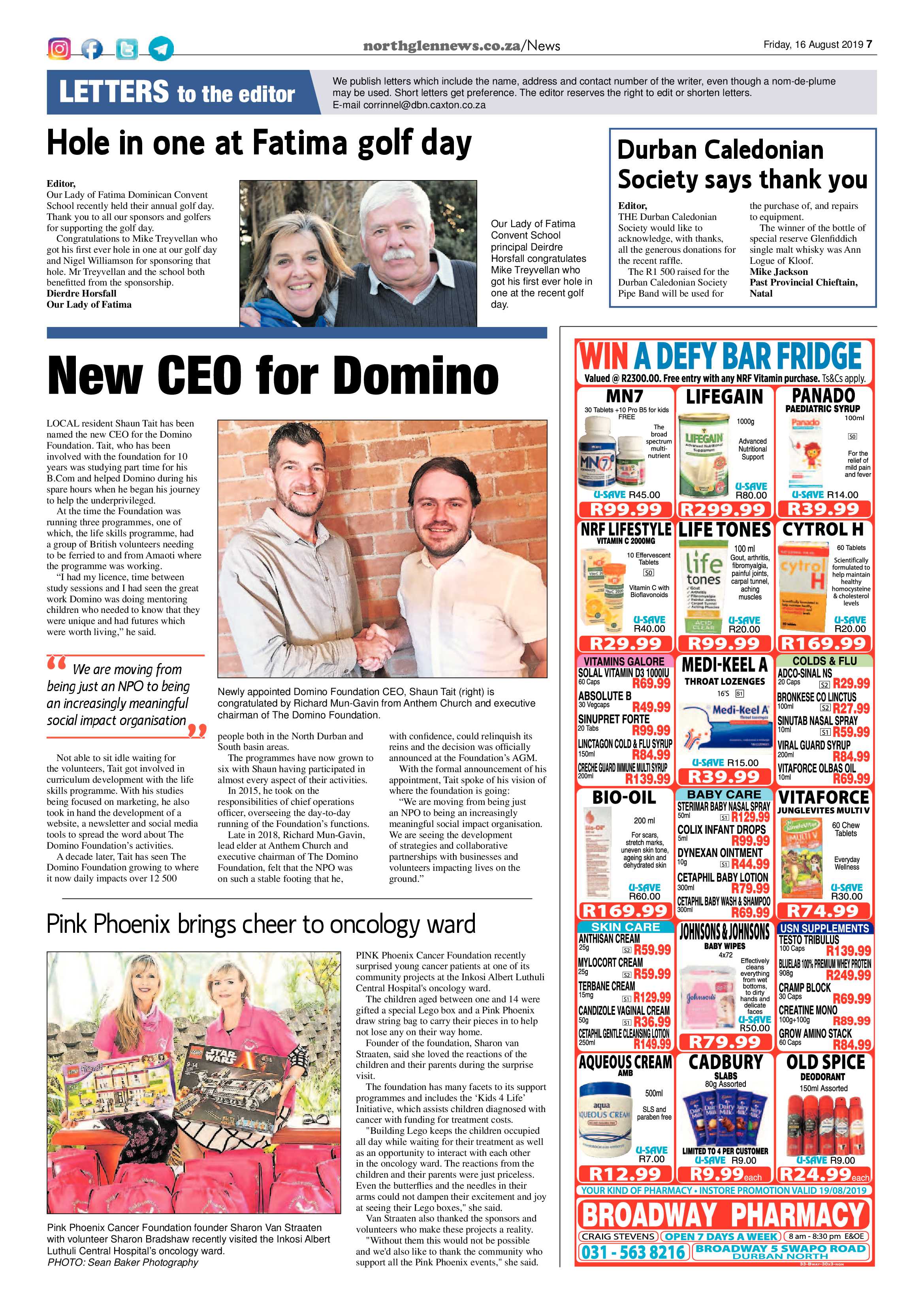 Northglen News 16 August 2019 page 7