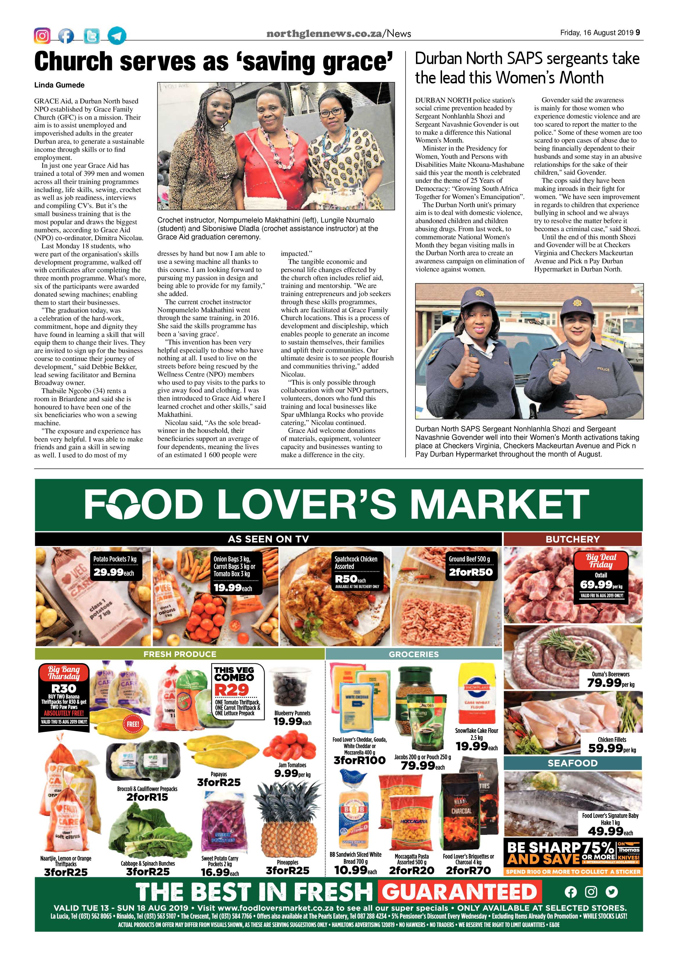 Northglen News 16 August 2019 page 9