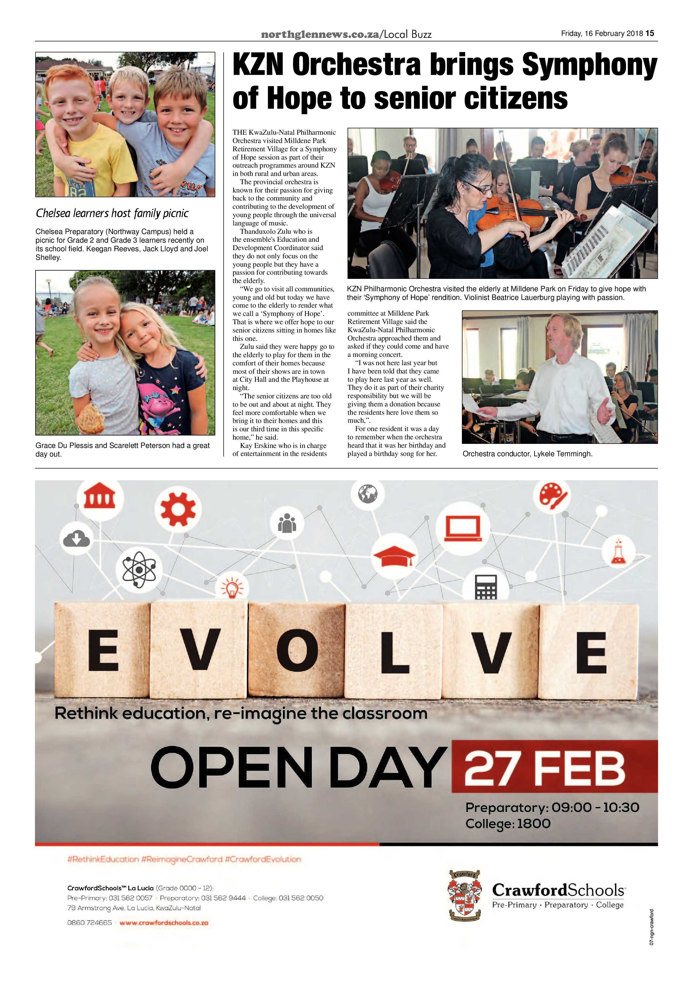 Northglen News 16 February 2018 page 15