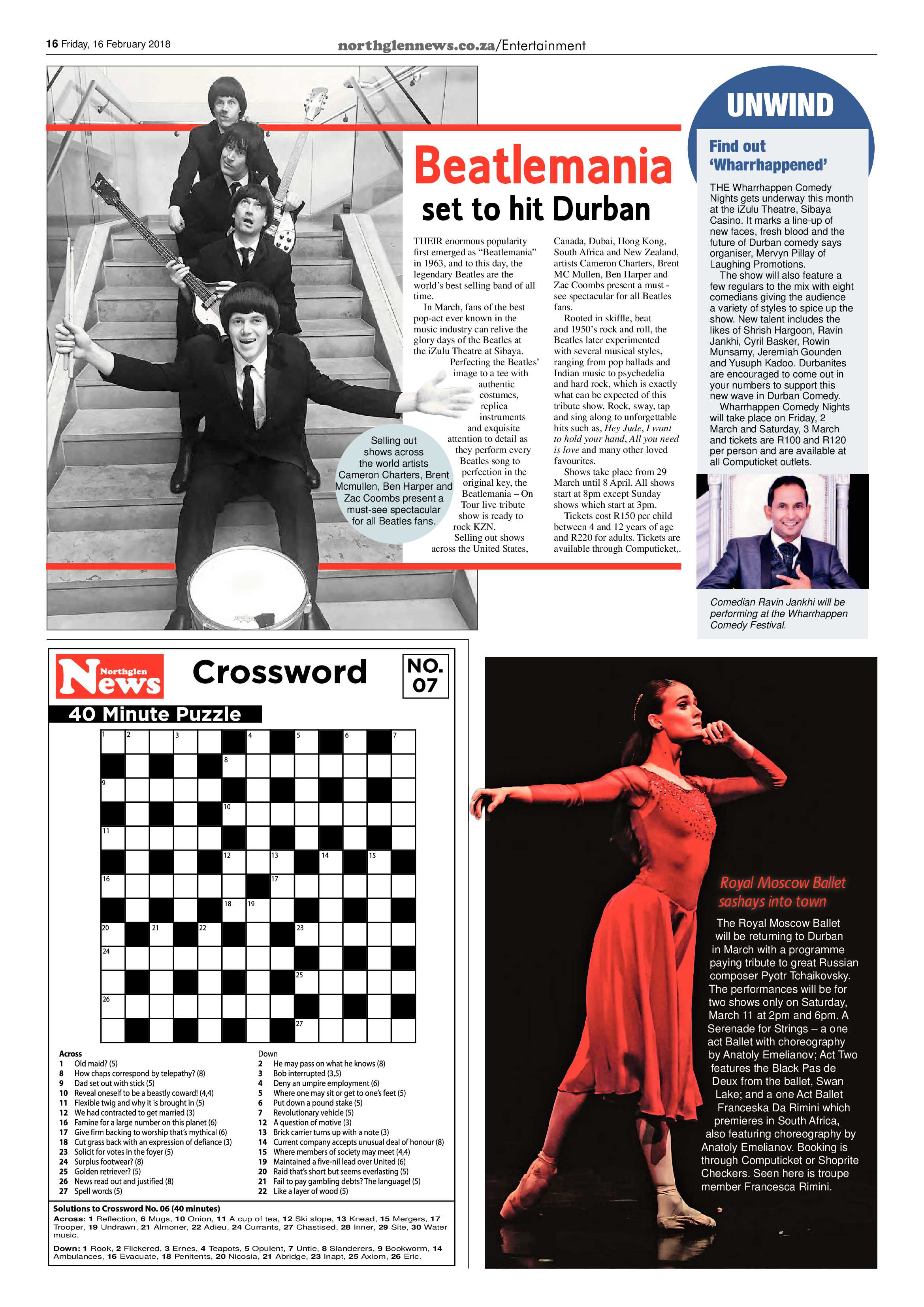 Northglen News 16 February 2018 page 16