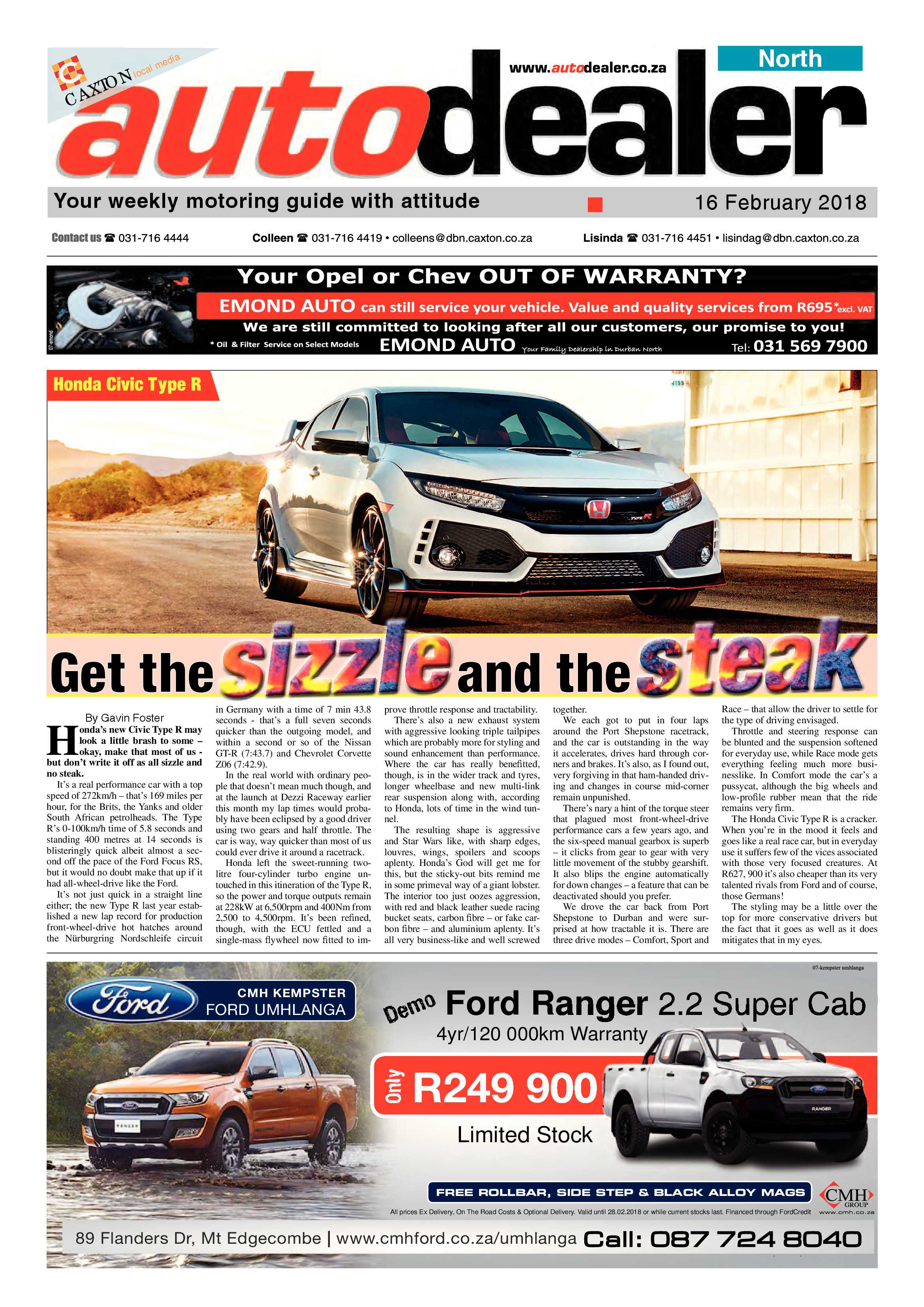 Northglen News 16 February 2018 page 17